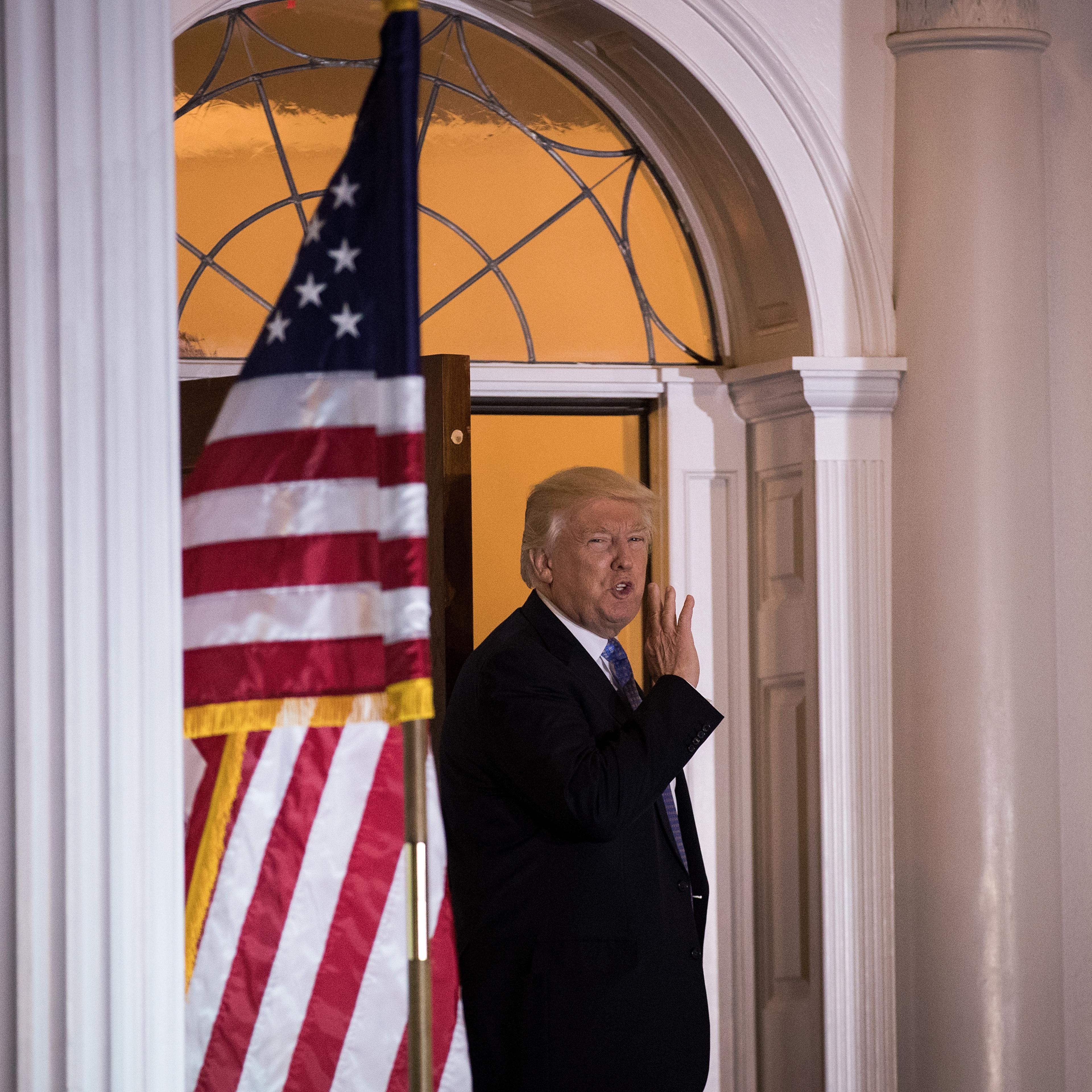 Donald Trump Holds Weekend Meetings In Bedminster, NJ