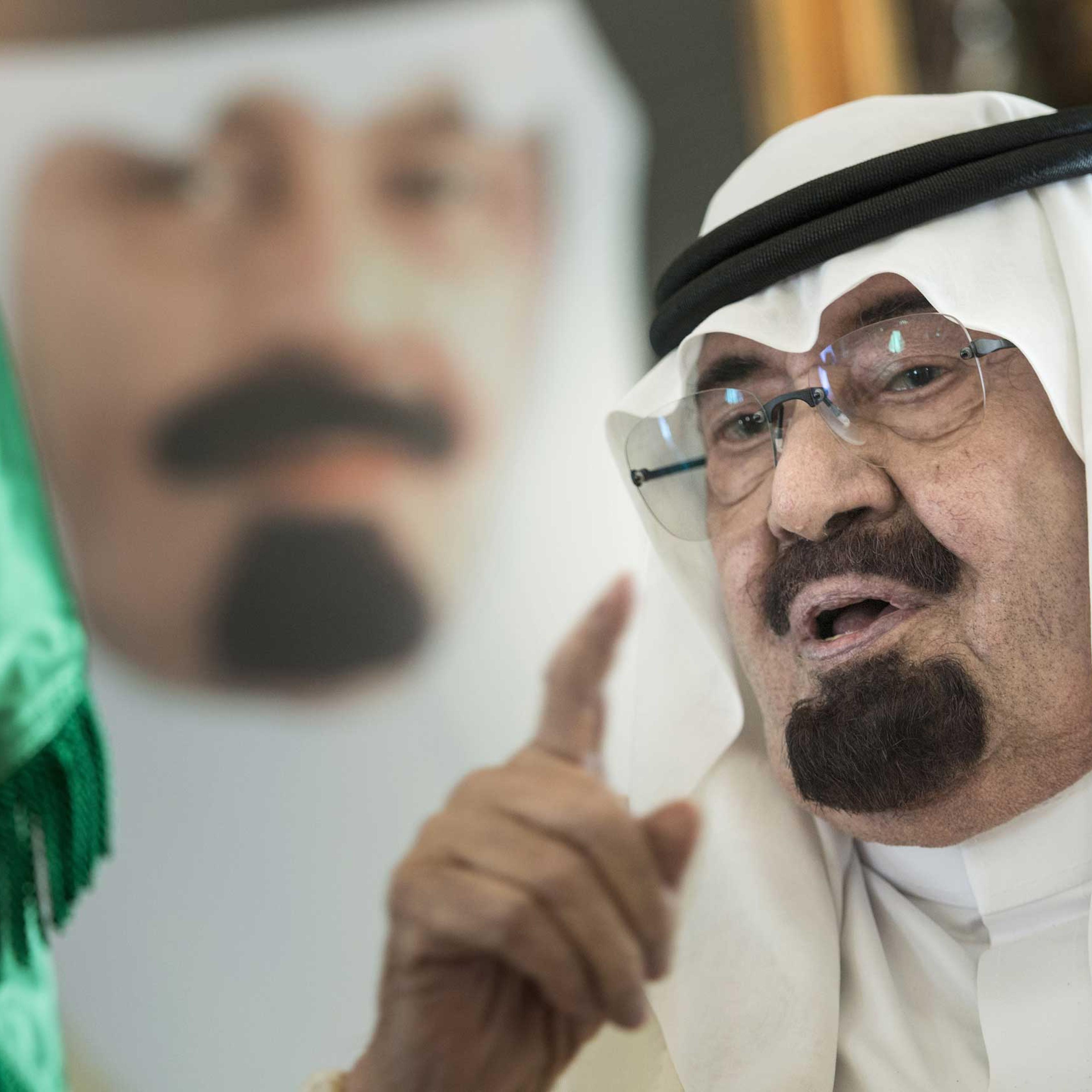 Saudi King Abdullah in 2014.