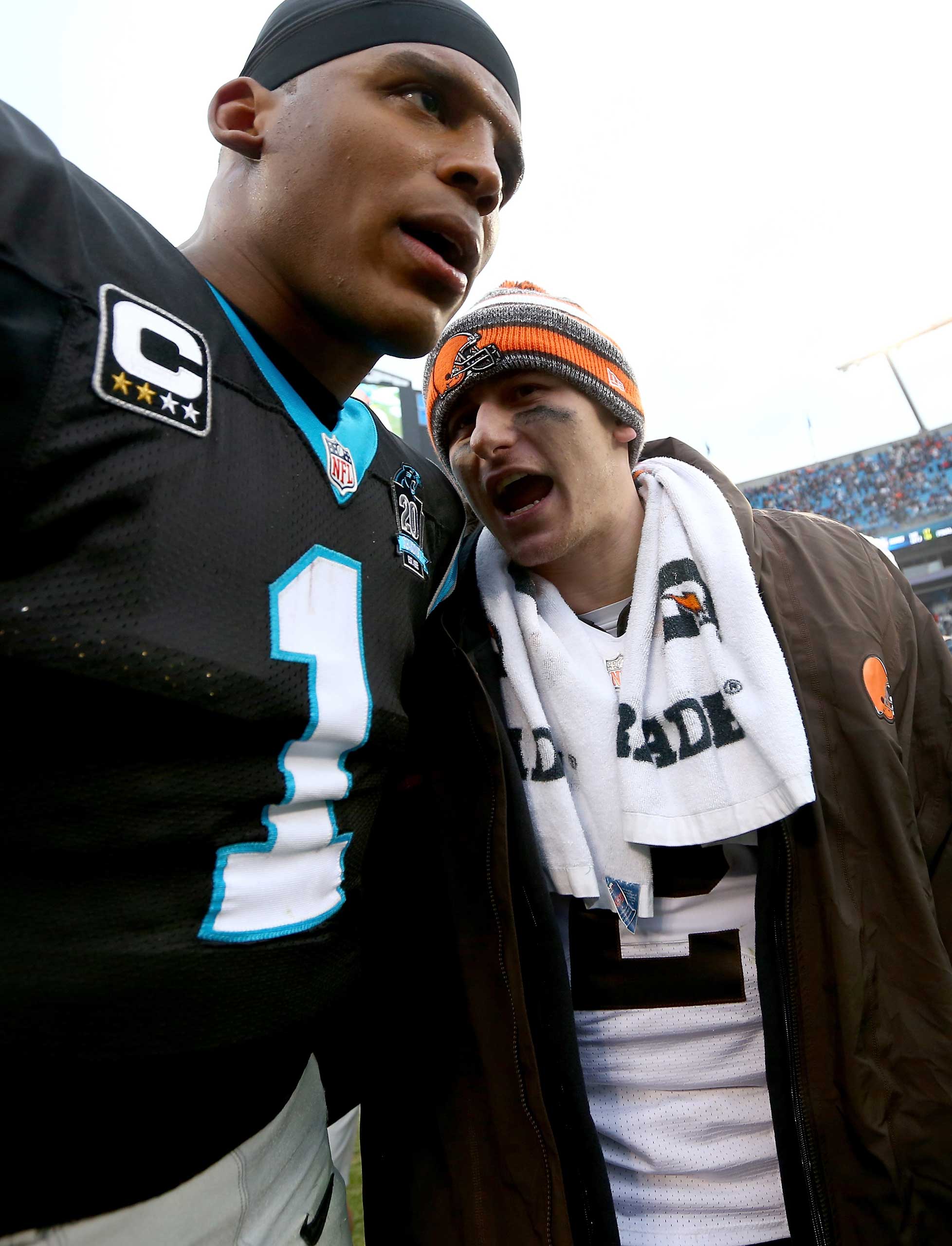 Cam Newton, Johnny Manziel