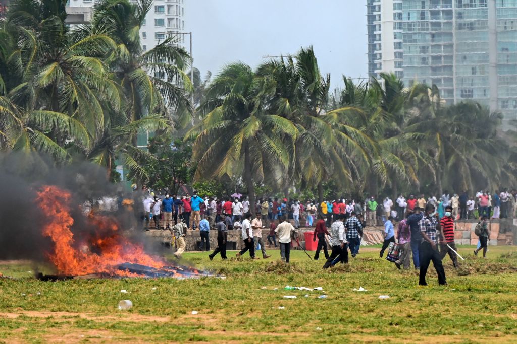 SRI LANKA-UNREST-CURFEW