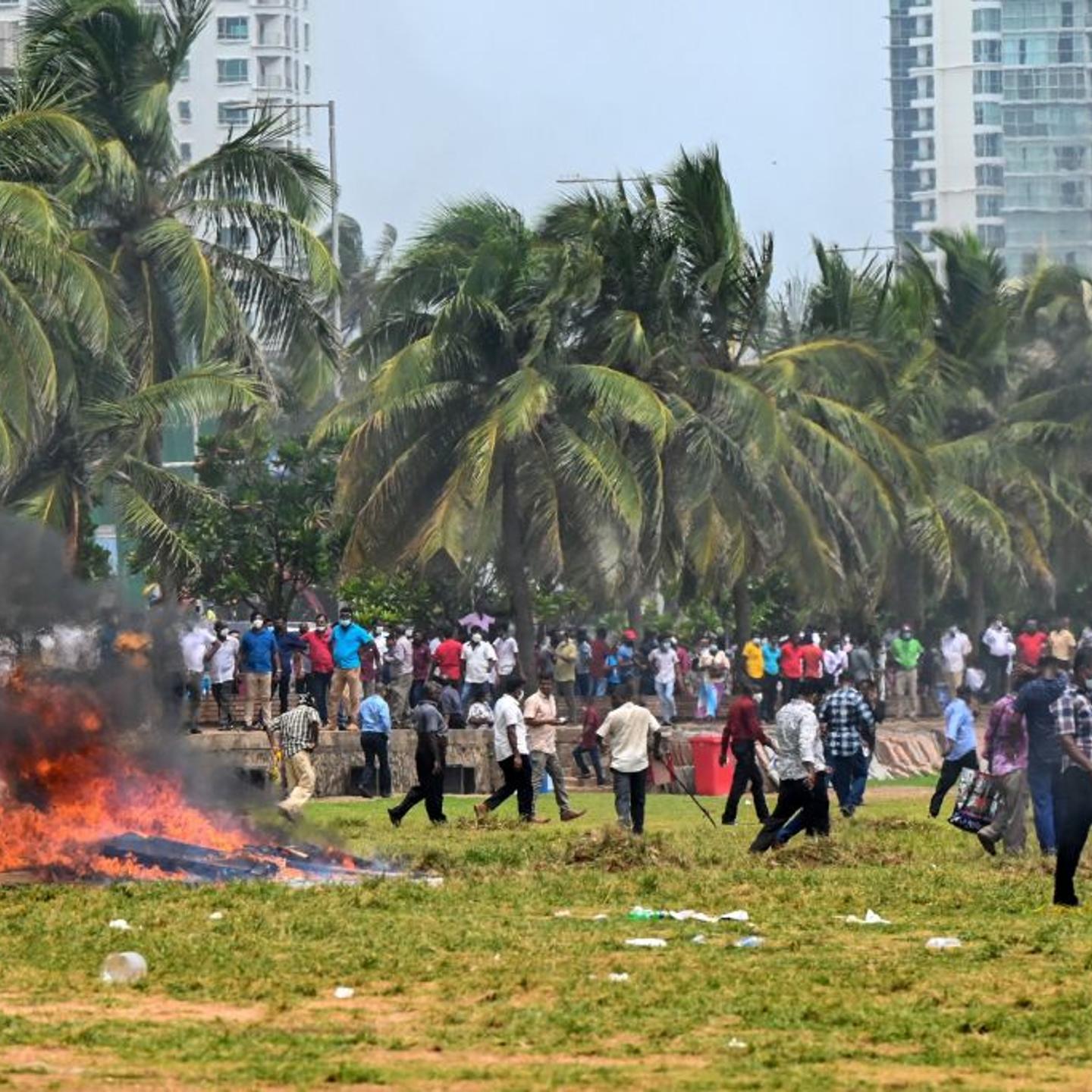 SRI LANKA-UNREST-CURFEW