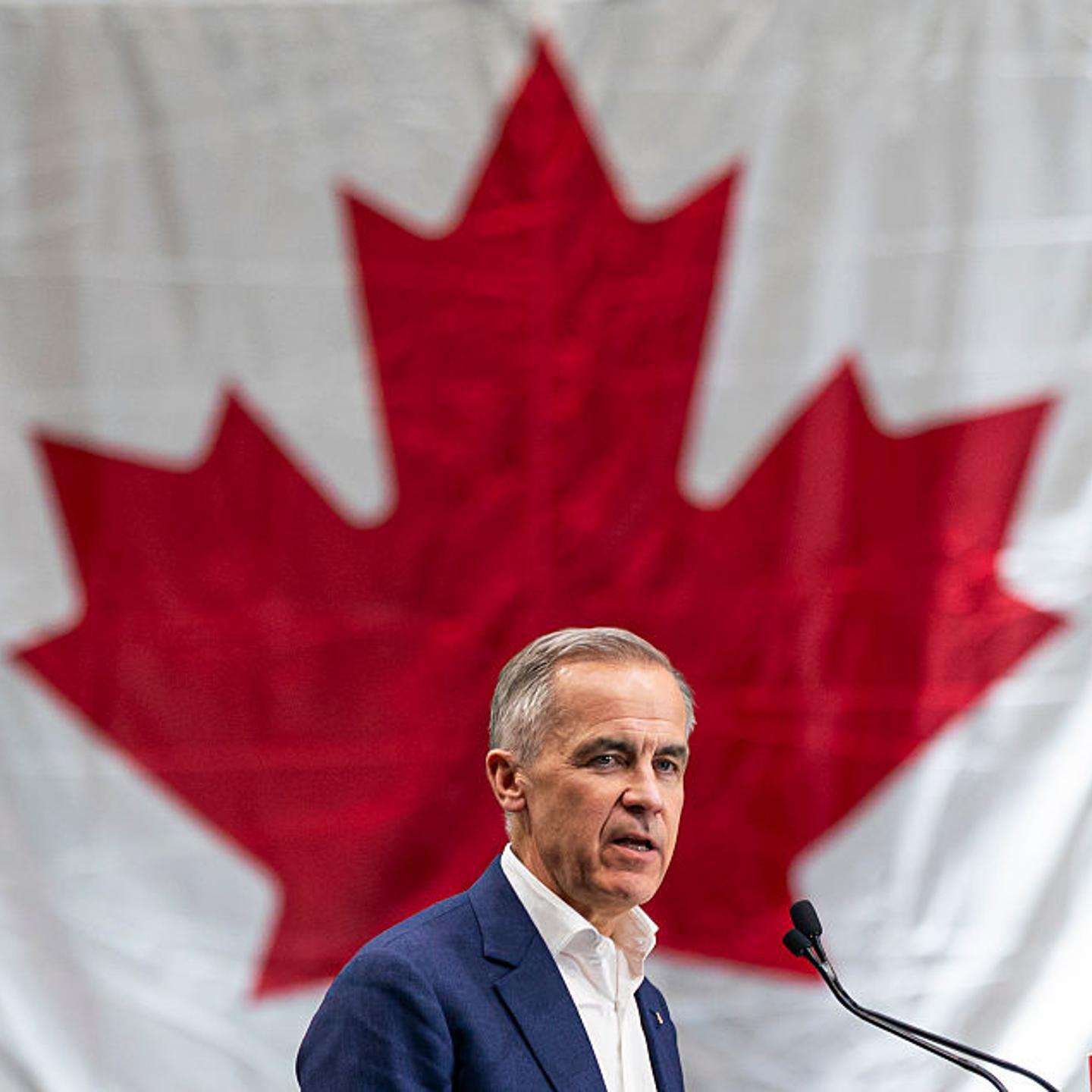 Canada's Liberal Party Leader Mark Carney Holds Rally In Surrey, B.C.