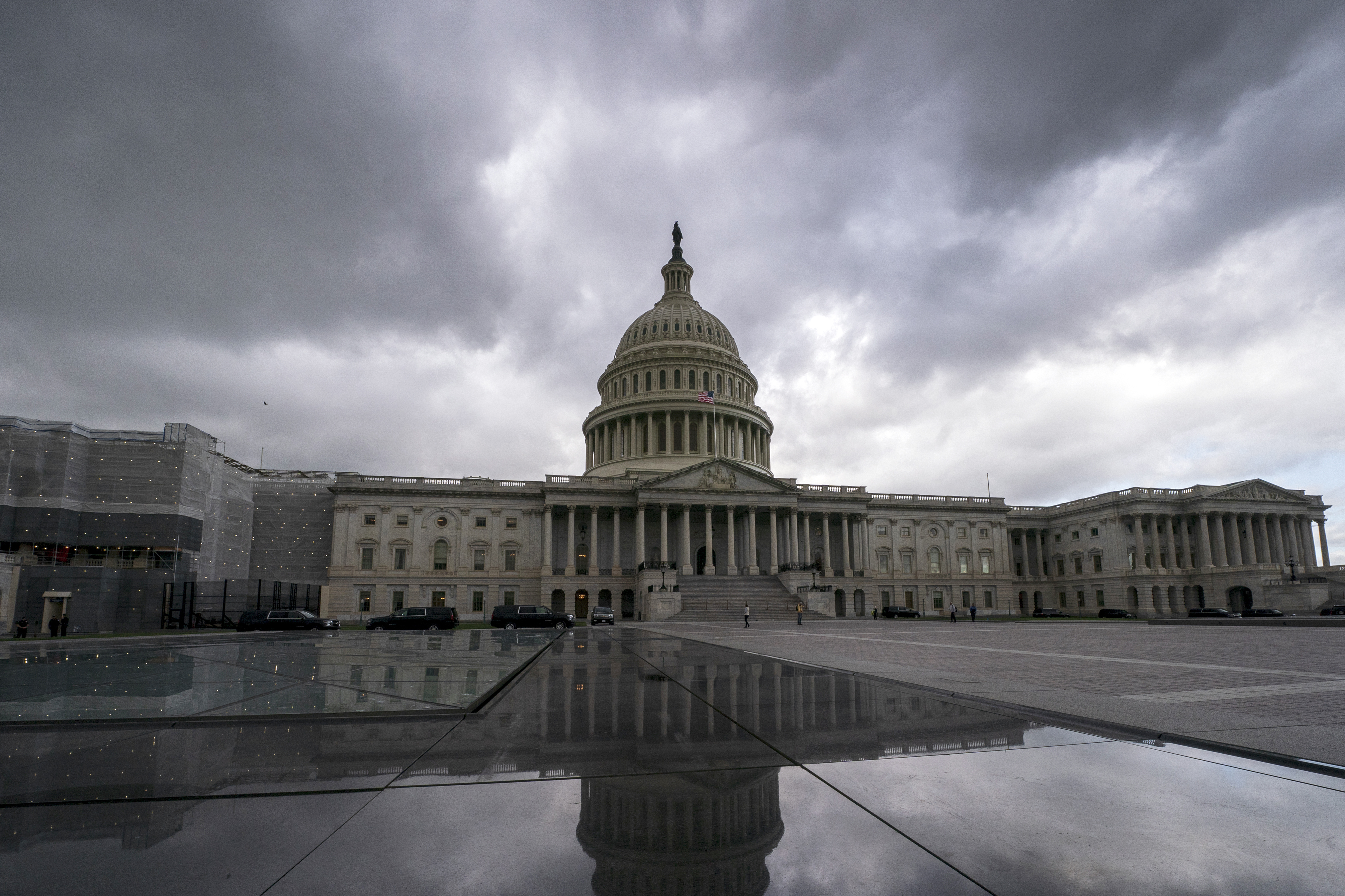 Democrats signal a willingness to include parts of Trump's border wall funding in an unrelated, widely backed disaster aid bill.