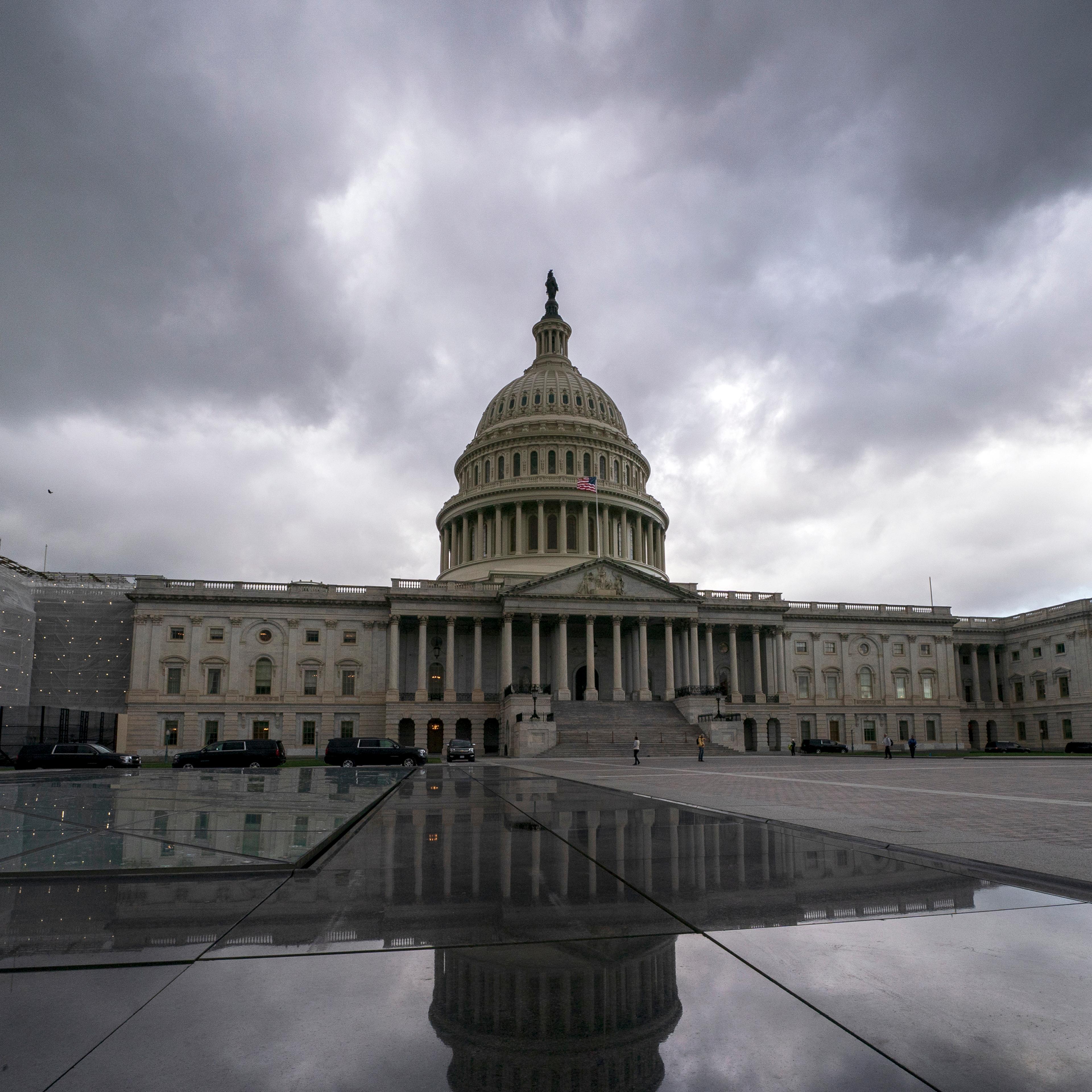 Democrats signal a willingness to include parts of Trump's border wall funding in an unrelated, widely backed disaster aid bill.