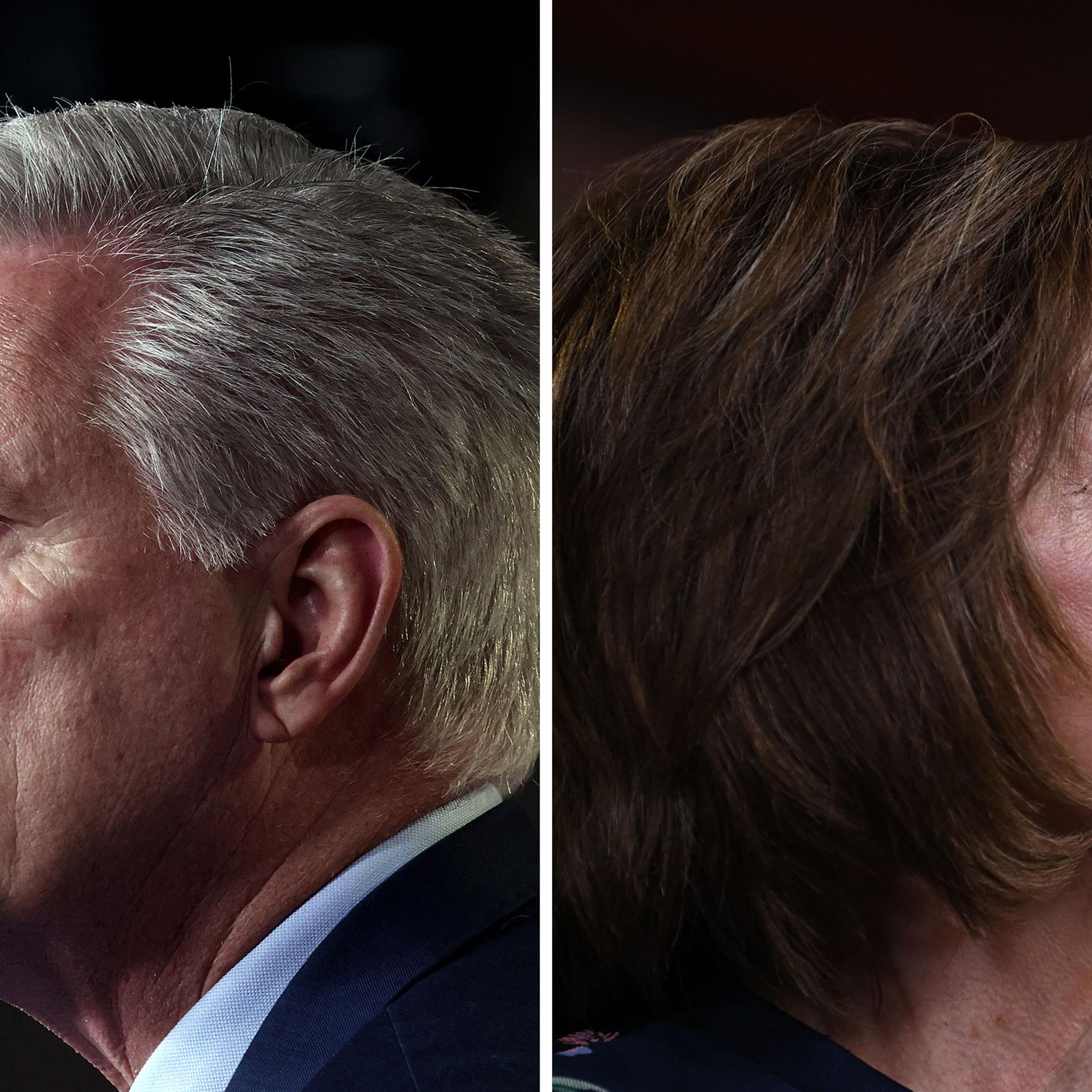 House Minority Leader Kevin McCarthy; Speaker of the House Nancy Pelosi