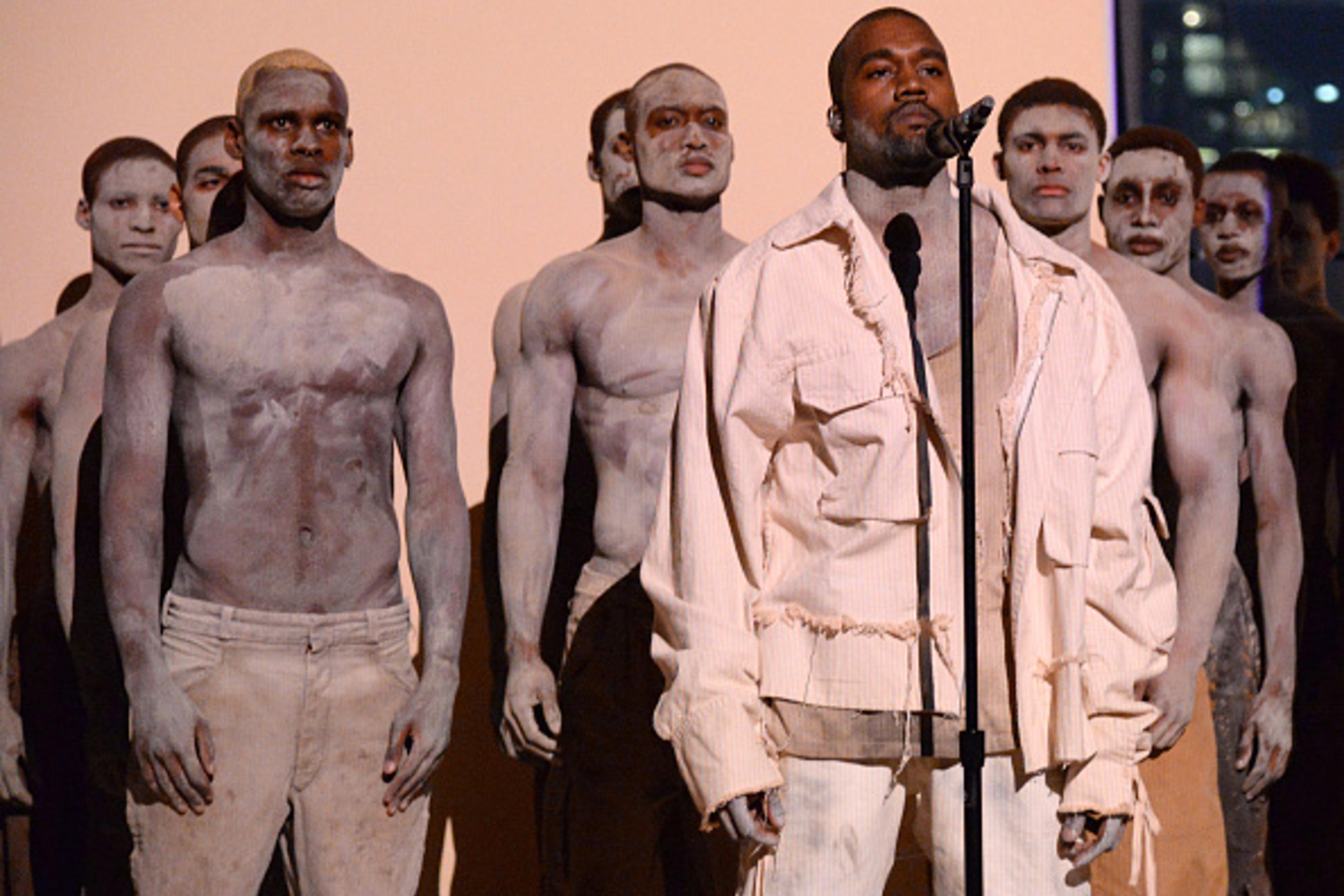 Kanye West performs onstage at TIME 100 Gala, TIME's 100 Most Influential People In The World at Jazz at Lincoln Center in New York City on April 21, 2015