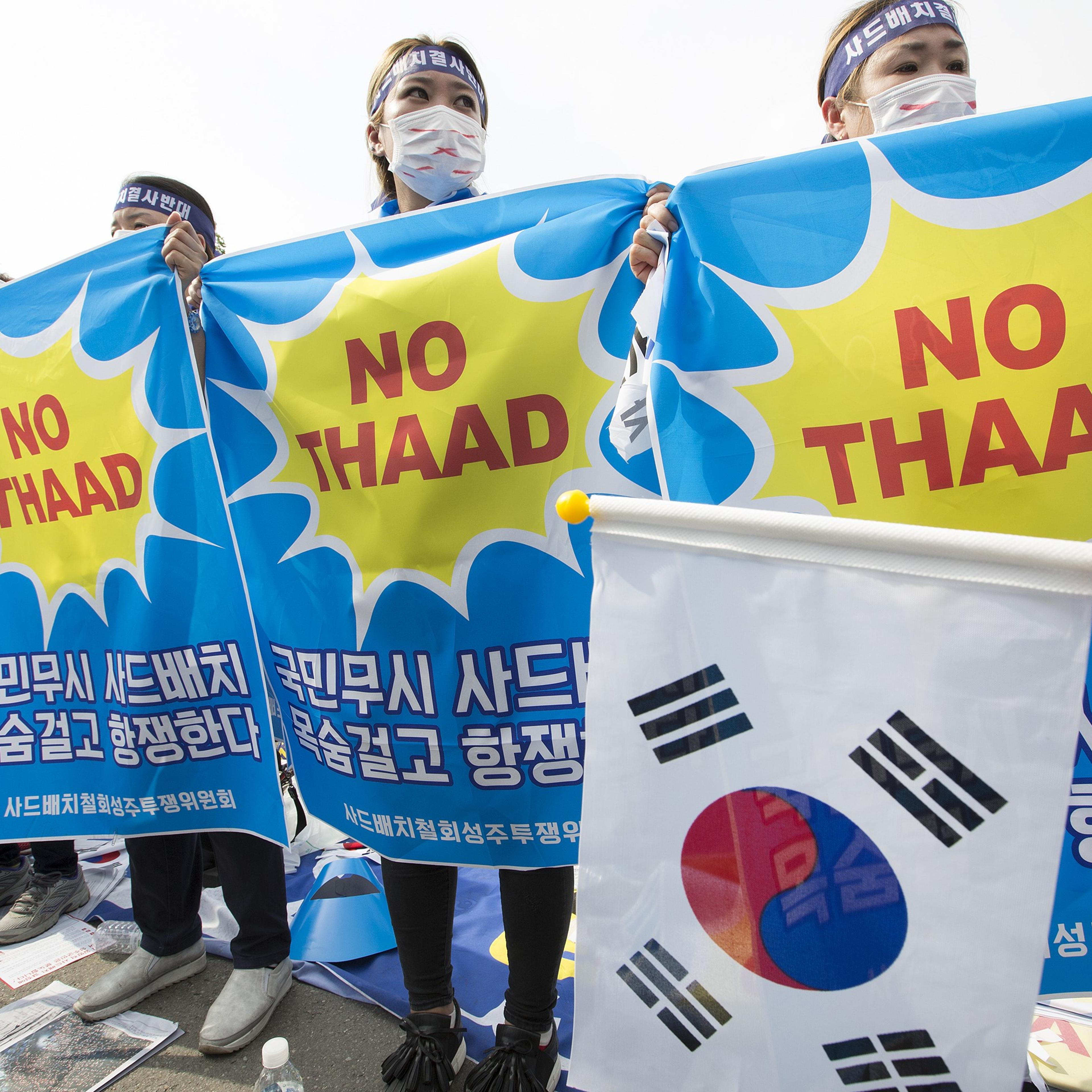 Anti-THAAD Protest in Seoul