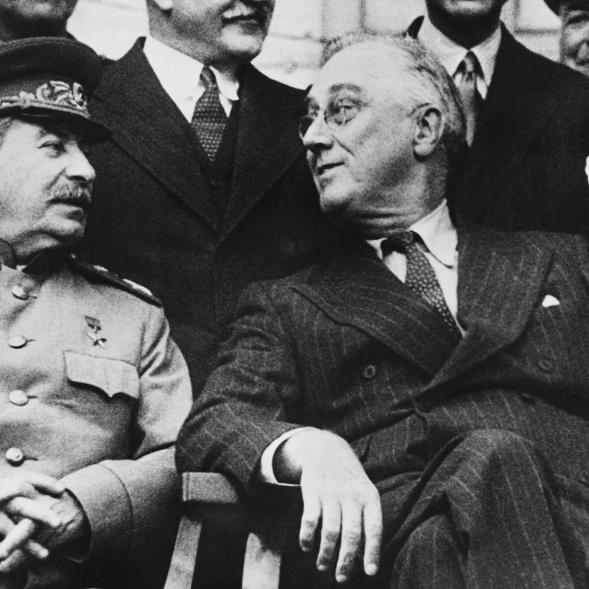 Roosevelt And Stalin