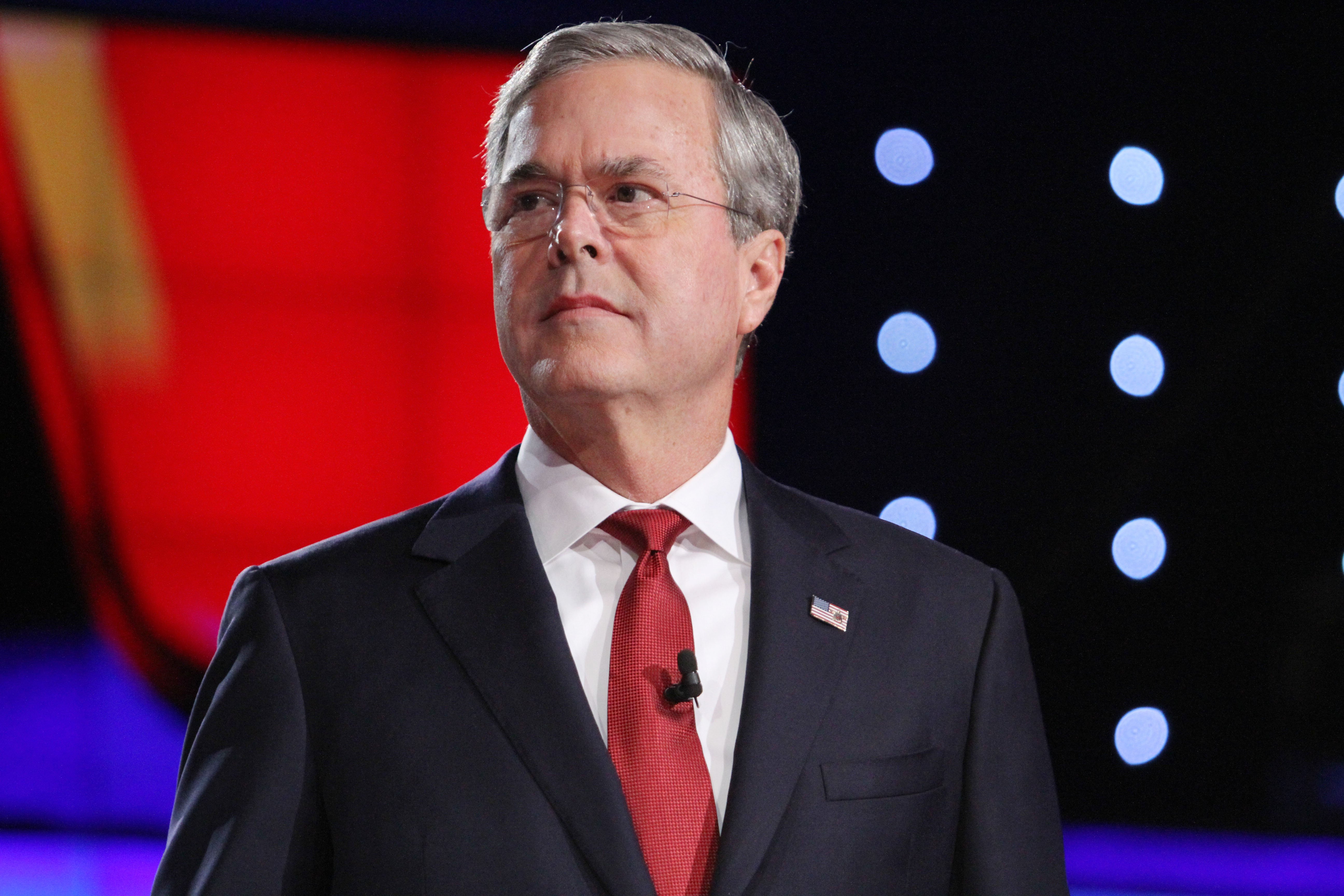 Former Florida Gov. Jeb Bush at the Republican Presidential debate in Las Vegas on Dec. 15, 2015.