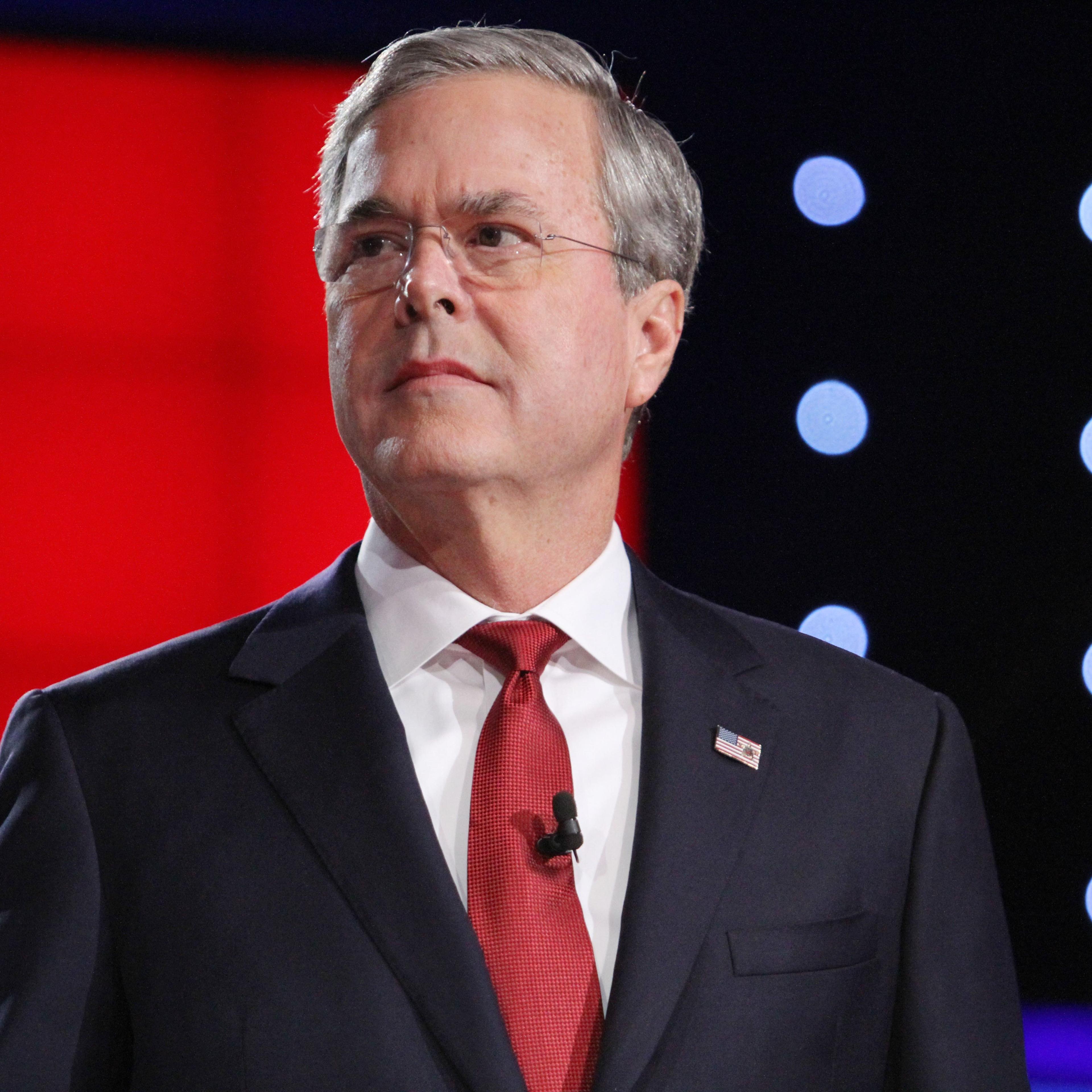 Former Florida Gov. Jeb Bush at the Republican Presidential debate in Las Vegas on Dec. 15, 2015.