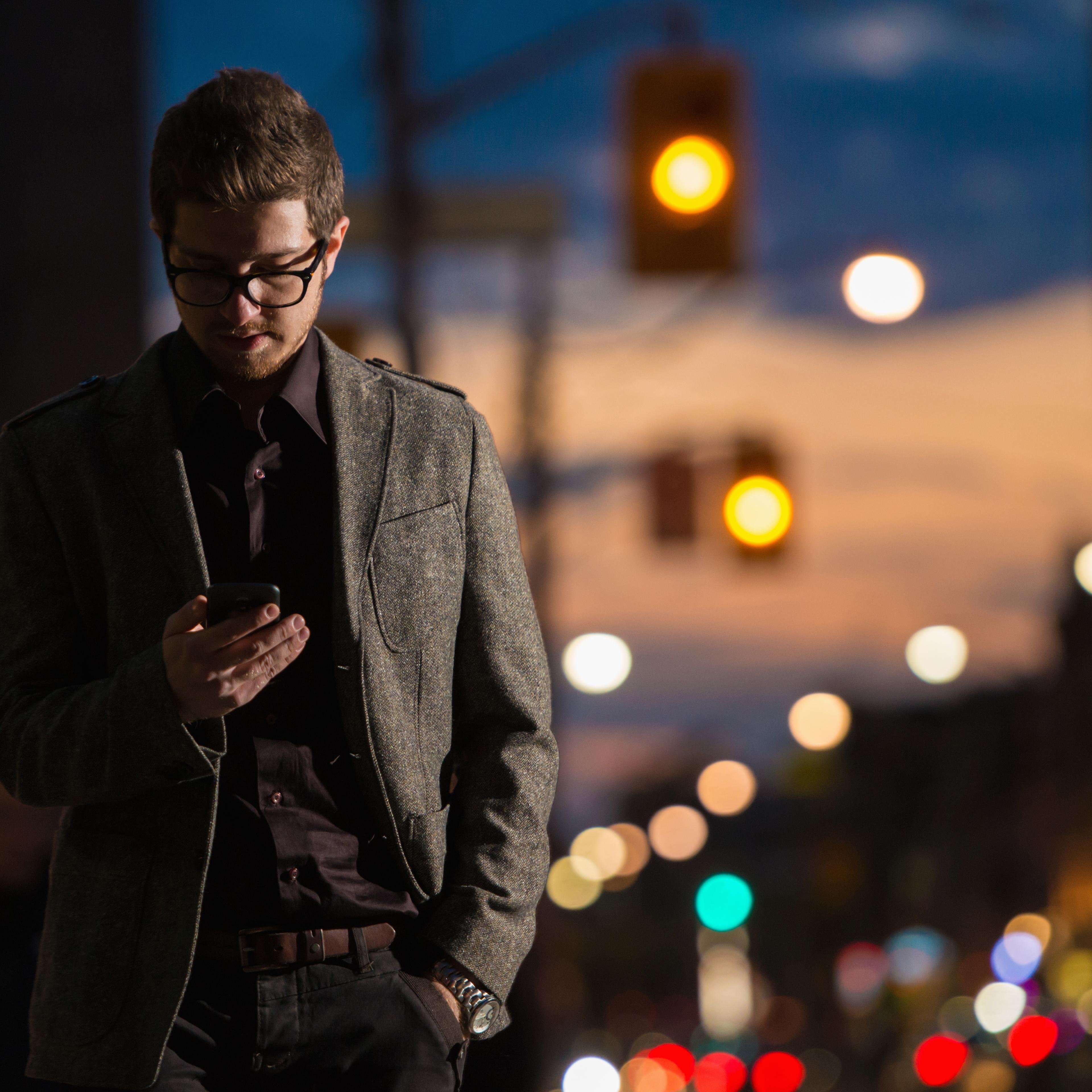 Smartphone man