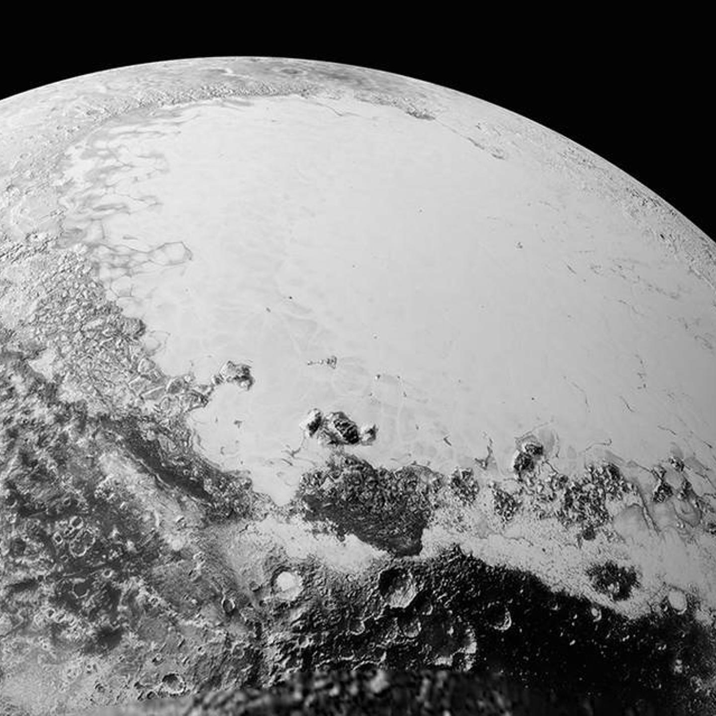 Pluto New Horizons Sand Dunes