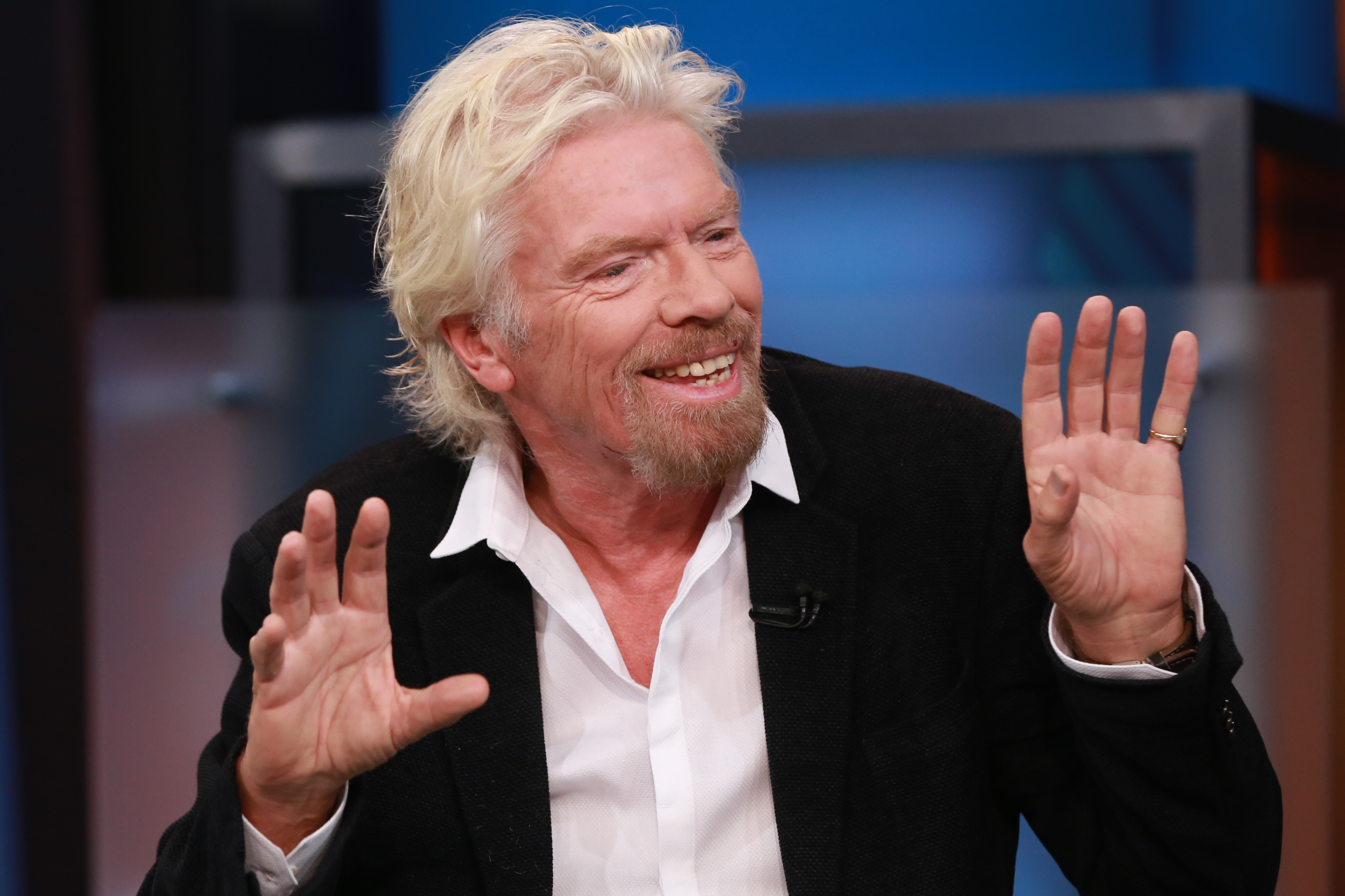 Richard Branson during "Squawk Box" on Sept. 28, 2015.