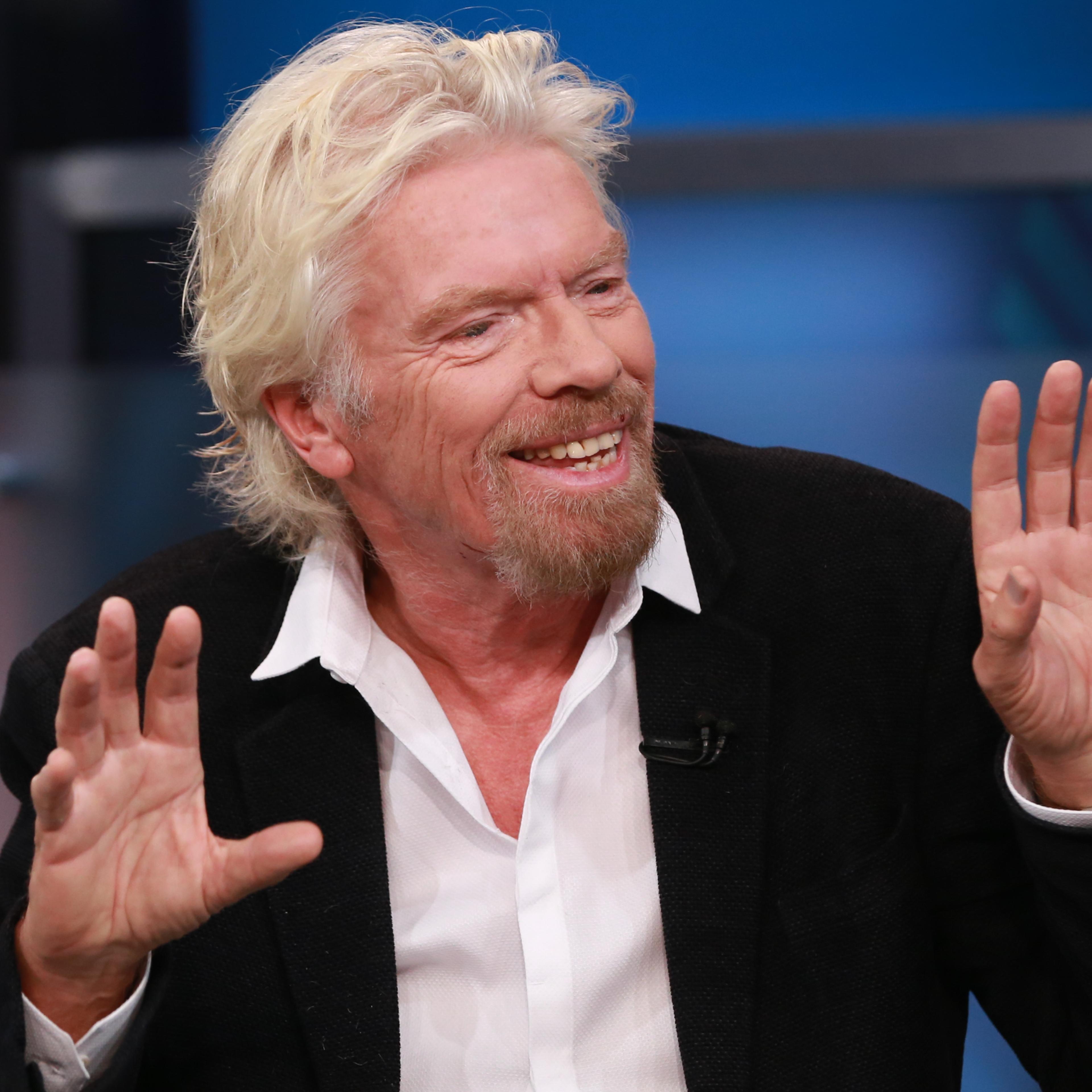 Richard Branson during "Squawk Box" on Sept. 28, 2015.