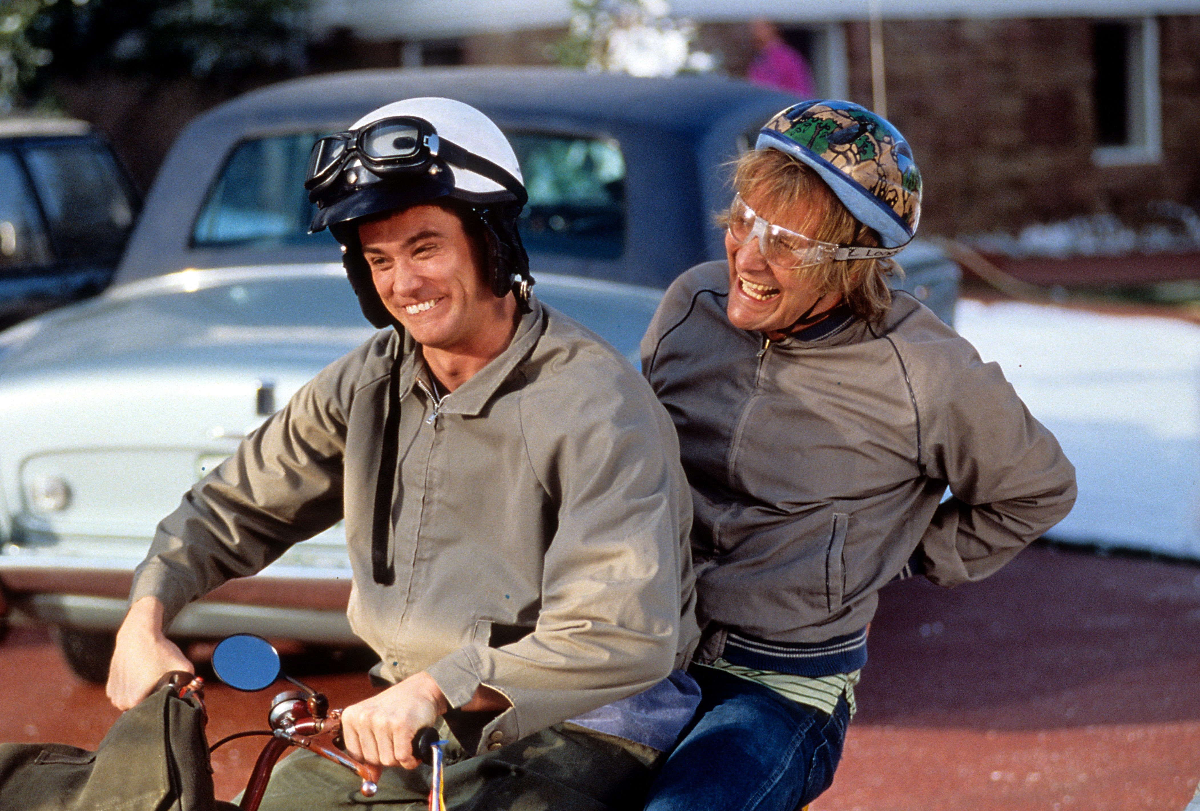 Jim Carrey And Jeff Daniels In 'Dumb &amp; Dumber'