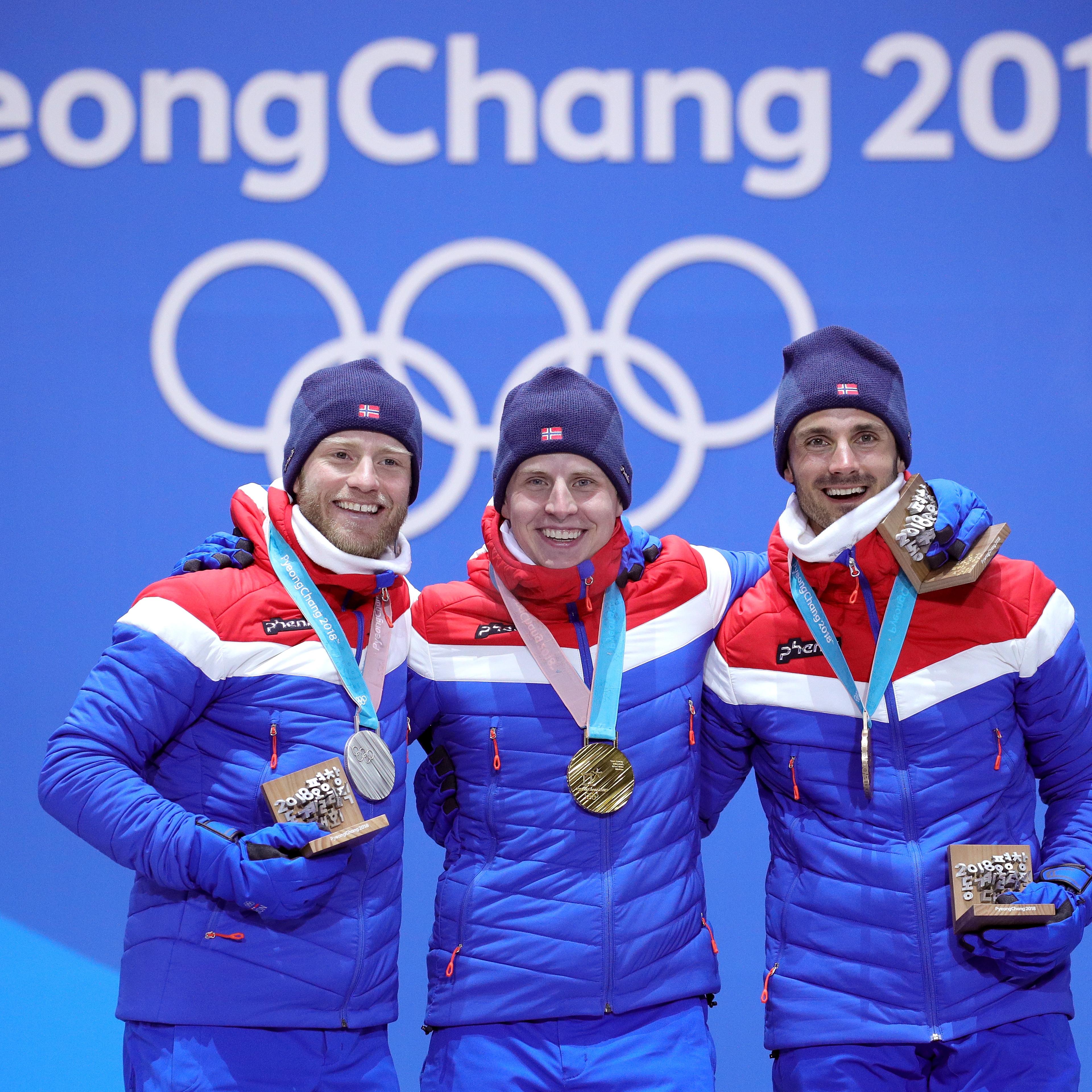 Medal Ceremony - Winter Olympics Day 2
