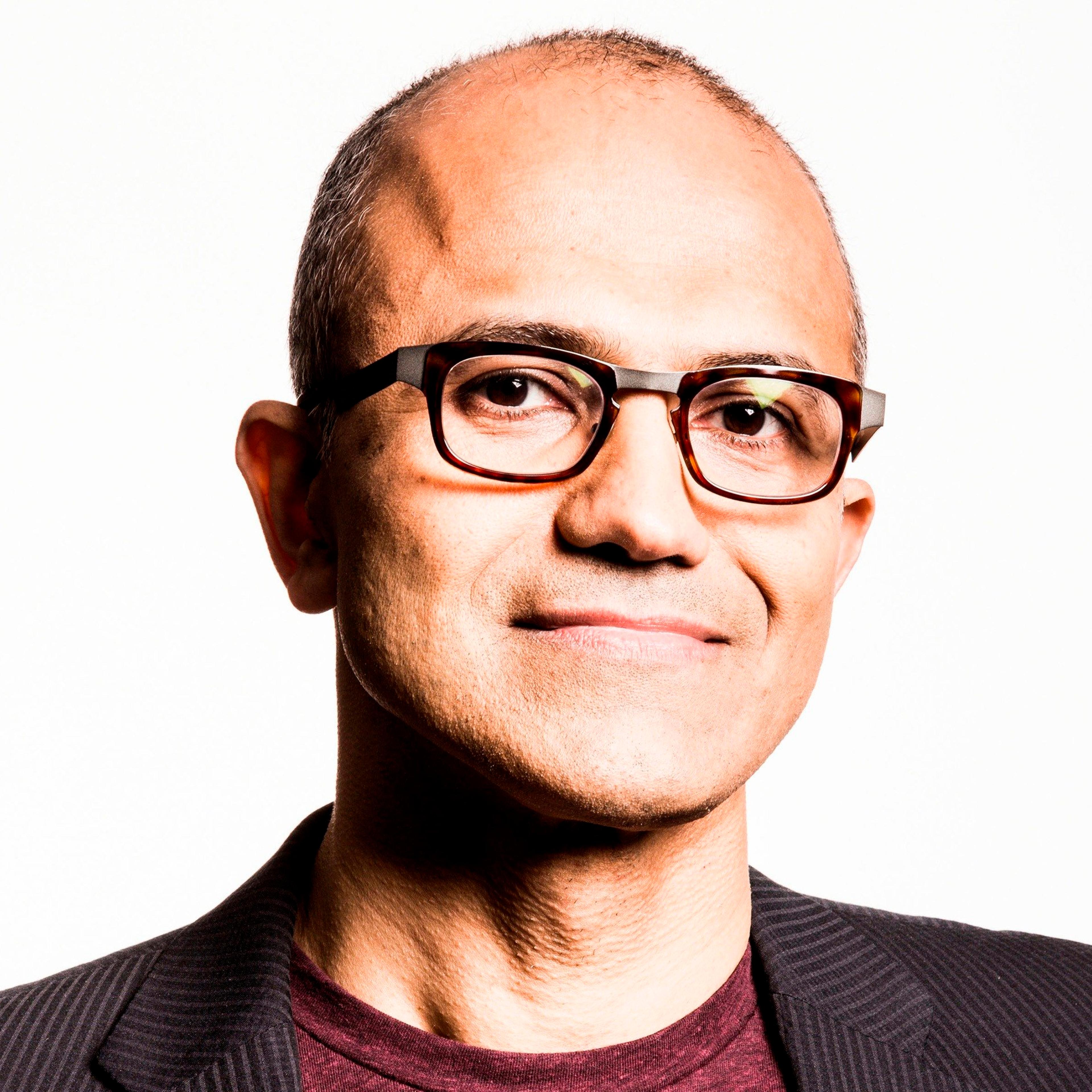 Satya Nadella, executive vice president of Microsoft's Cloud and Enterprise group, is seen in this undated Microsoft handout photograph
