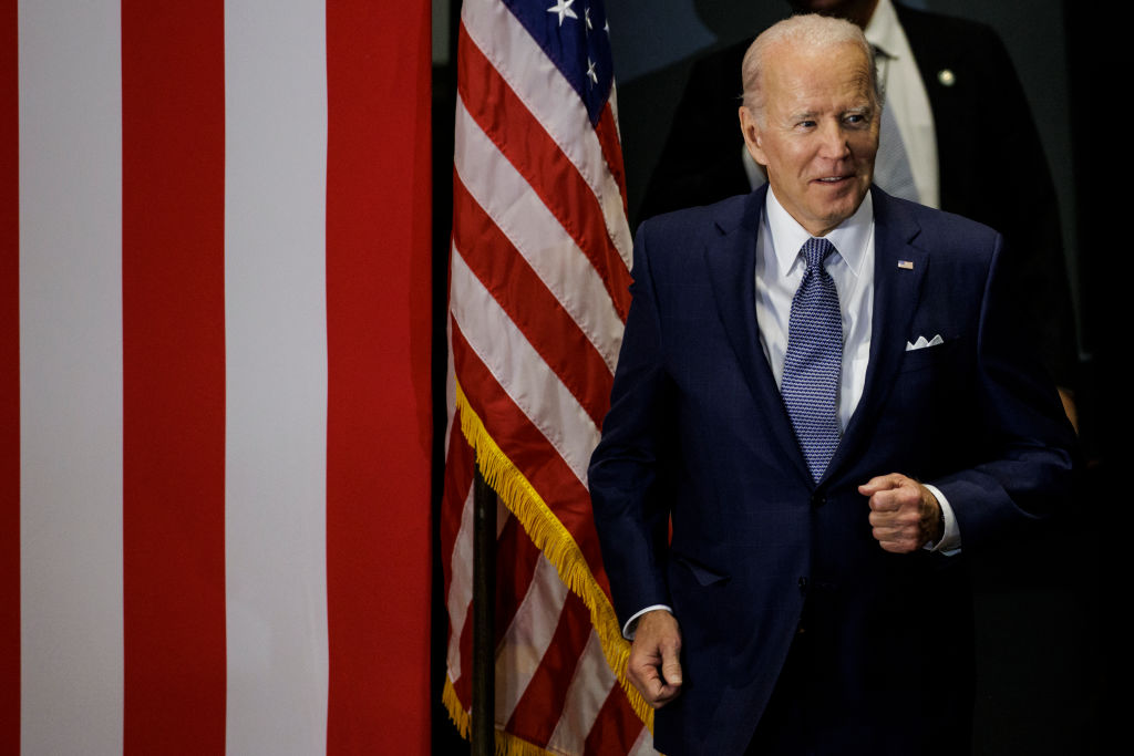 President Biden Delivers Remarks At DNC Event In Washington, DC