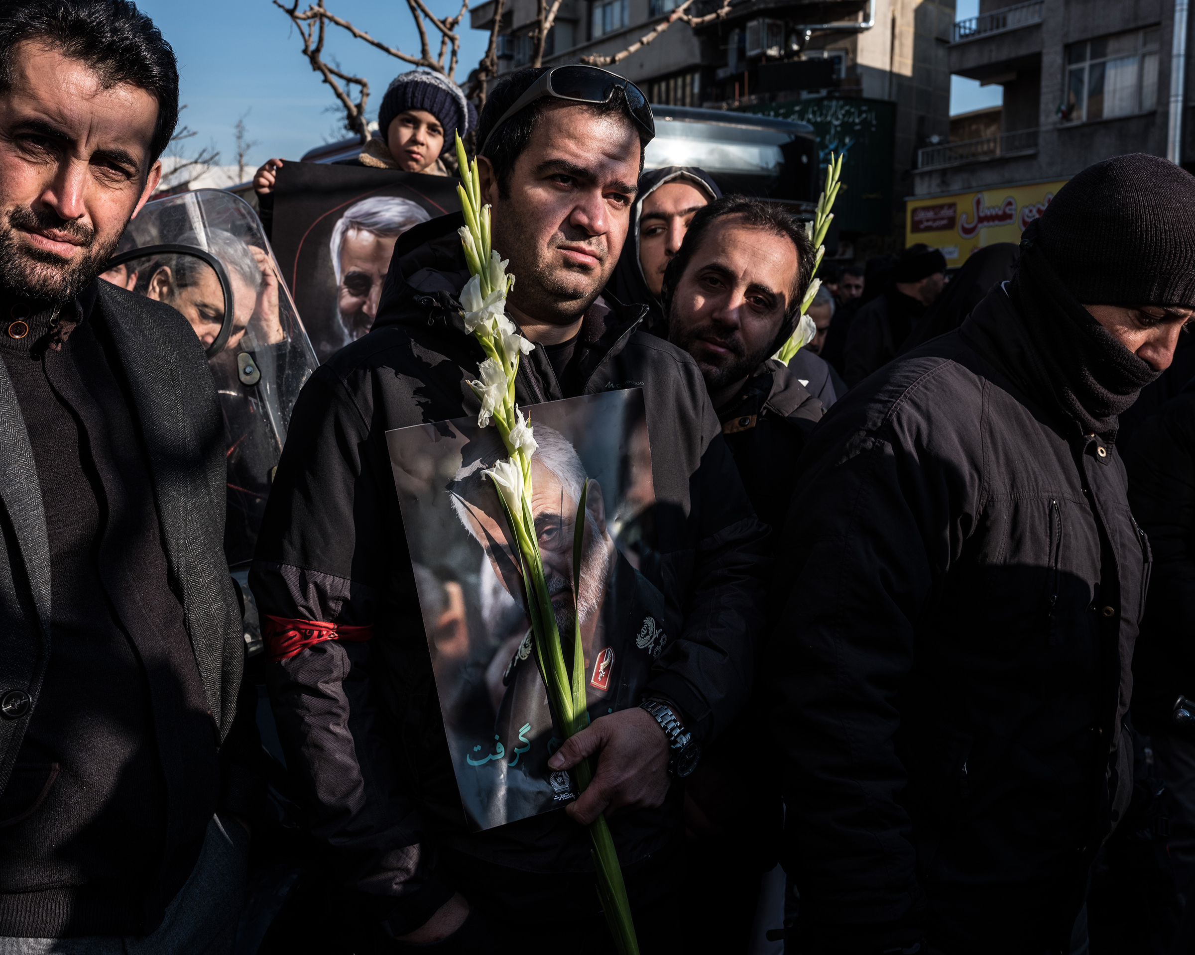Iranians gathered in the streets of Tehran on Jan. 6 to mourn Soleimani following his killing, by a U.S. airstrike in Baghdad, days earlier.