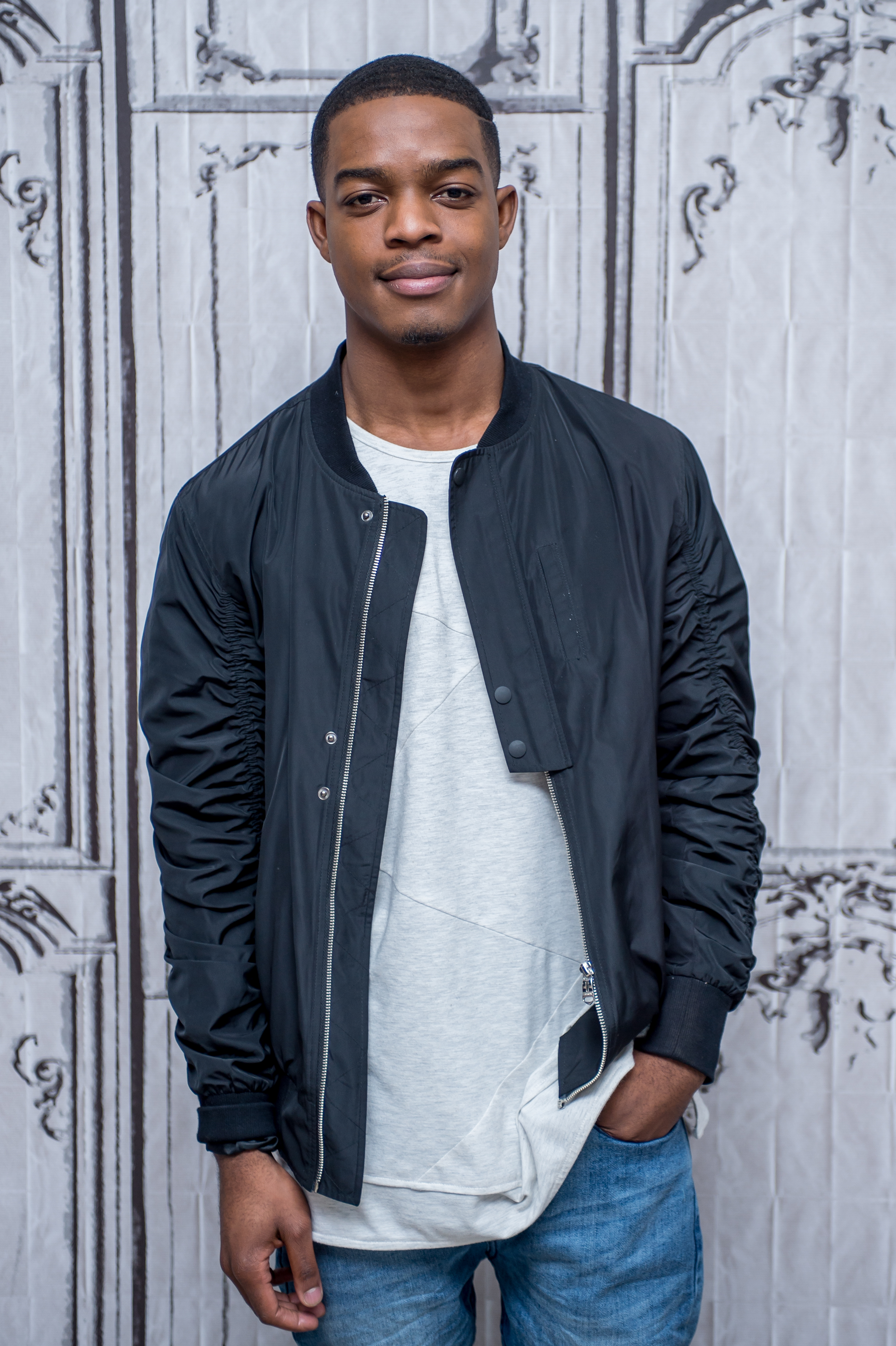 Stephan James in New York City on February 16, 2016.