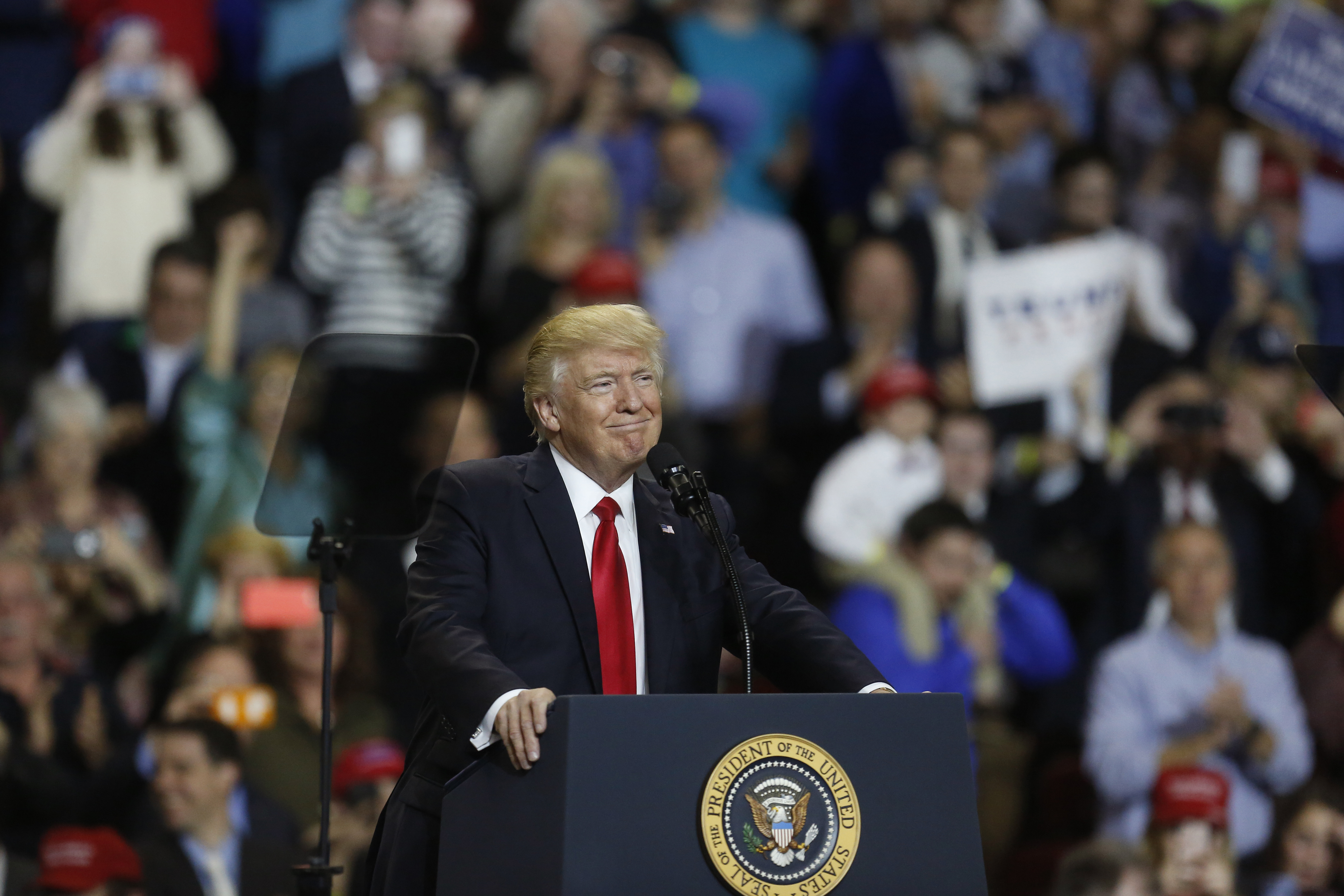 President Donald Trump Holds Kentucky Rally
