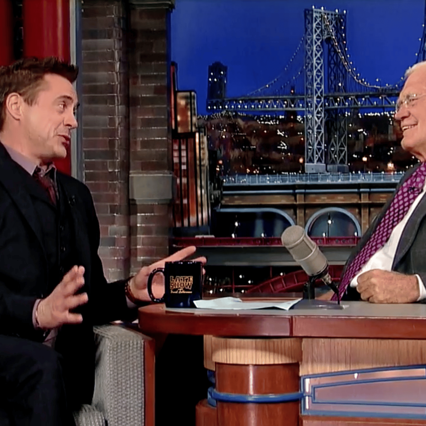 RDJ tells Letterman no Iron Man 4