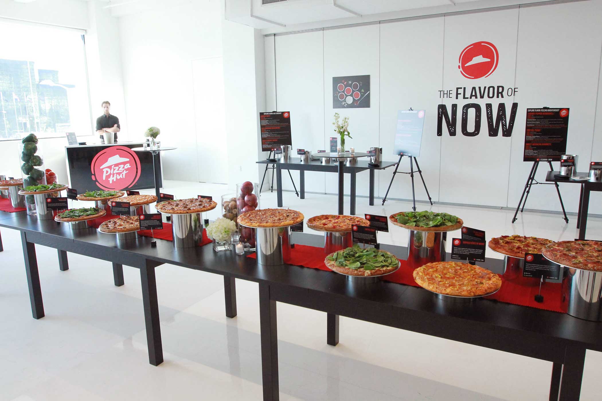 Pizza Hut Menu Launch Press Event in NYC