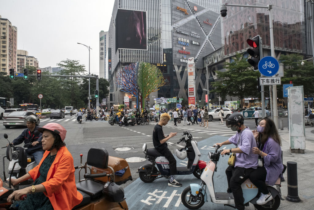 General Views In Guangzhou as China Inflation Weakens to 2-Year Low on Uneven Recovery