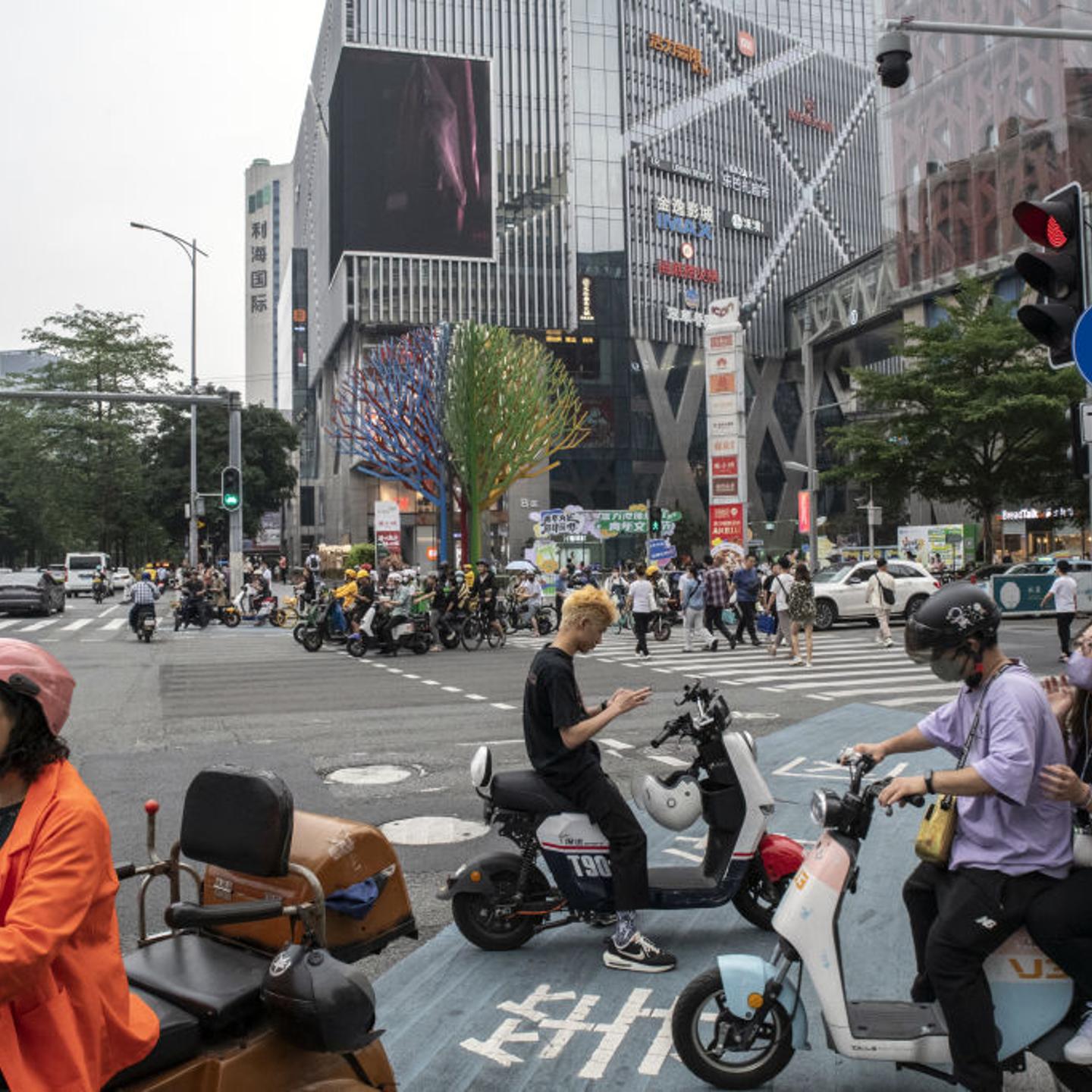 General Views In Guangzhou as China Inflation Weakens to 2-Year Low on Uneven Recovery
