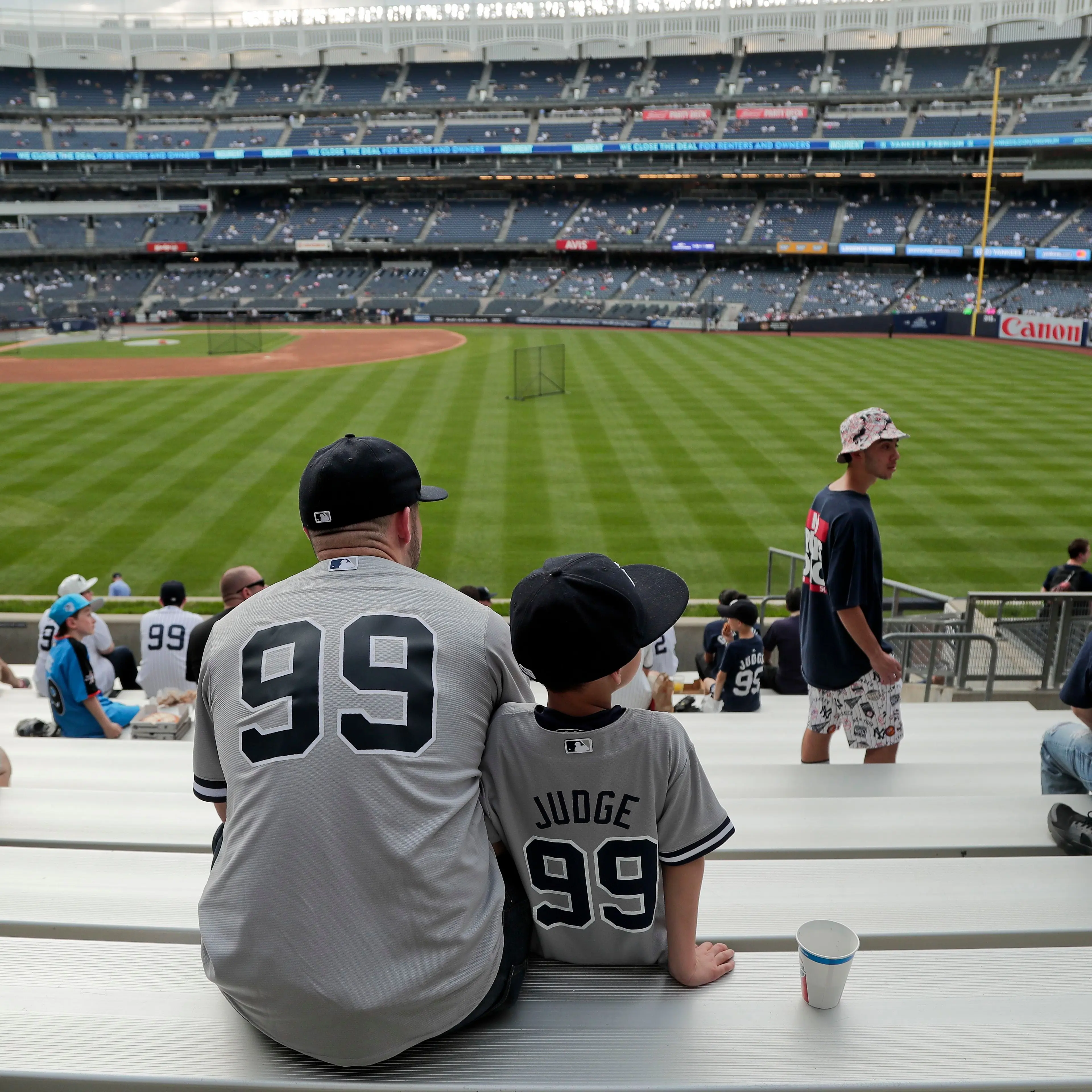 Indiands Yankees Baseball, New York, USA - 04 May 2018