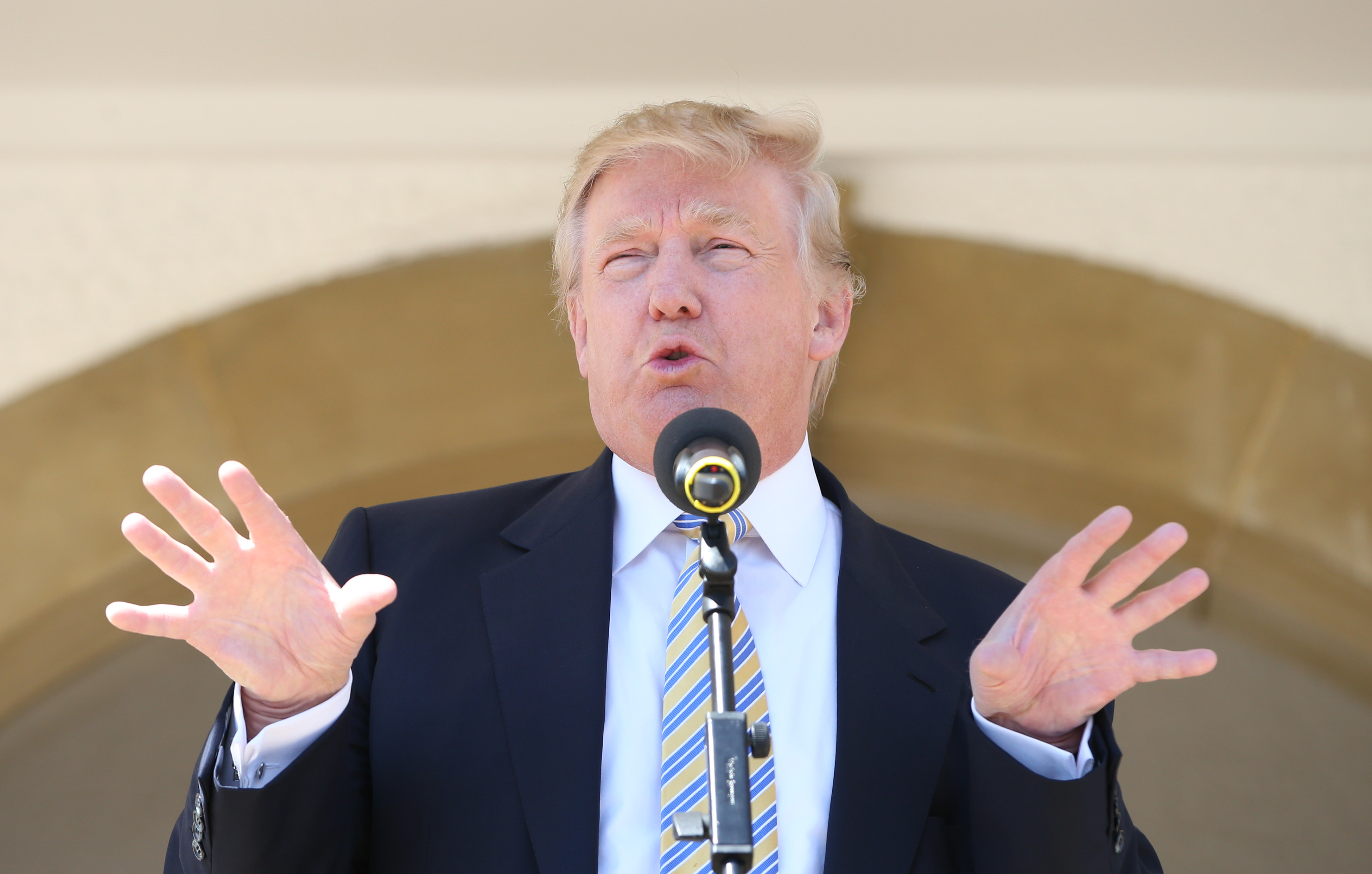 Donald Trump Visits Turnberry Golf Club