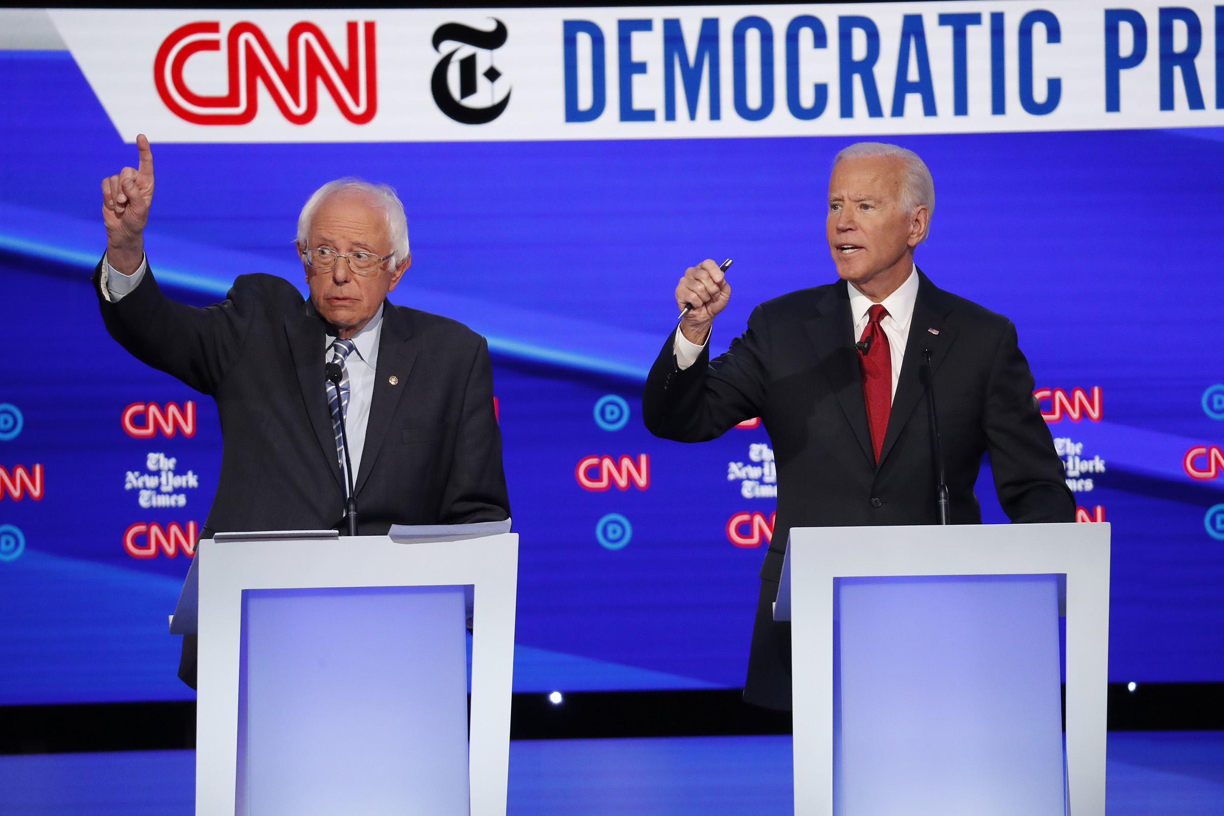 Bernie Sanders,Joe Biden
