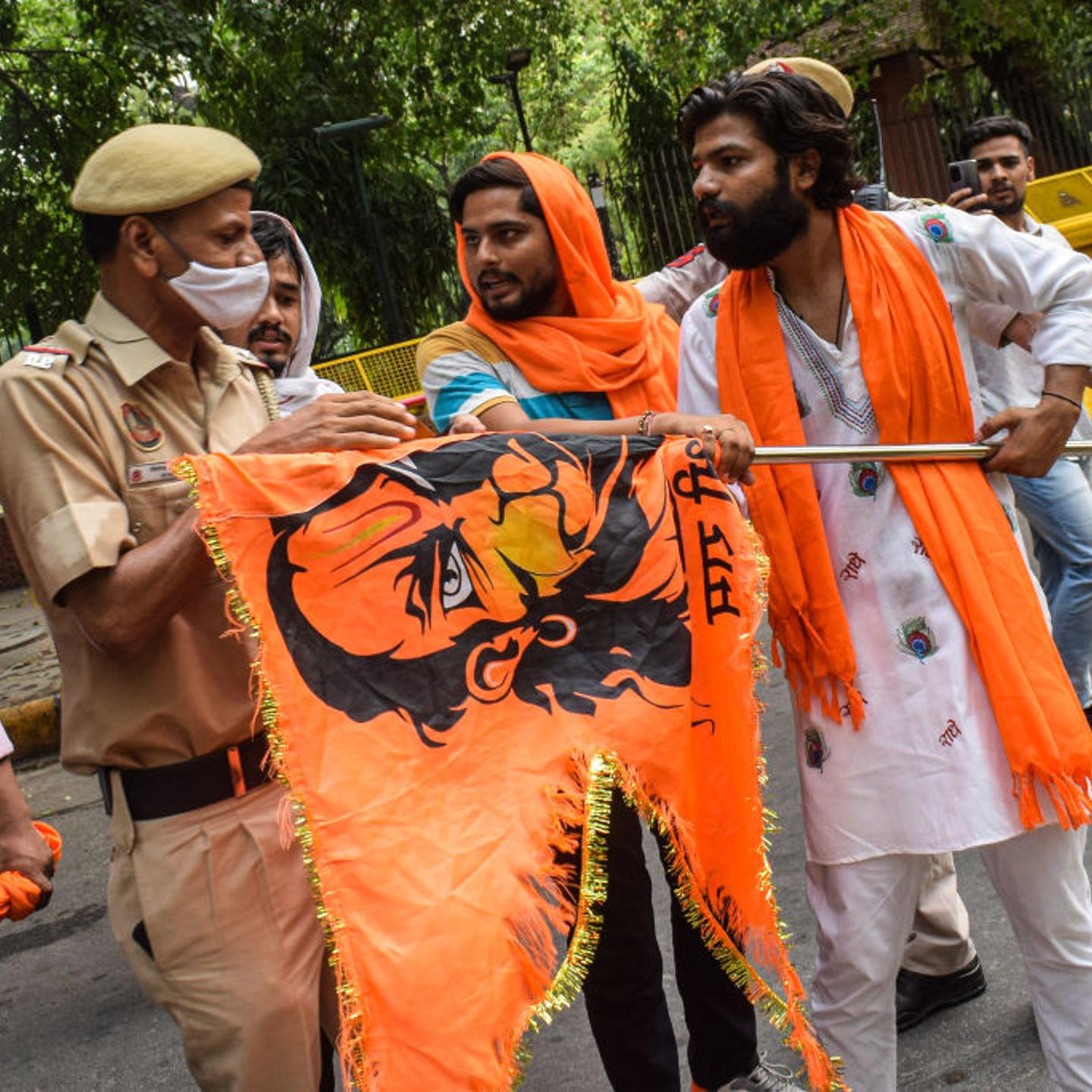 Right-wing Hindu rally