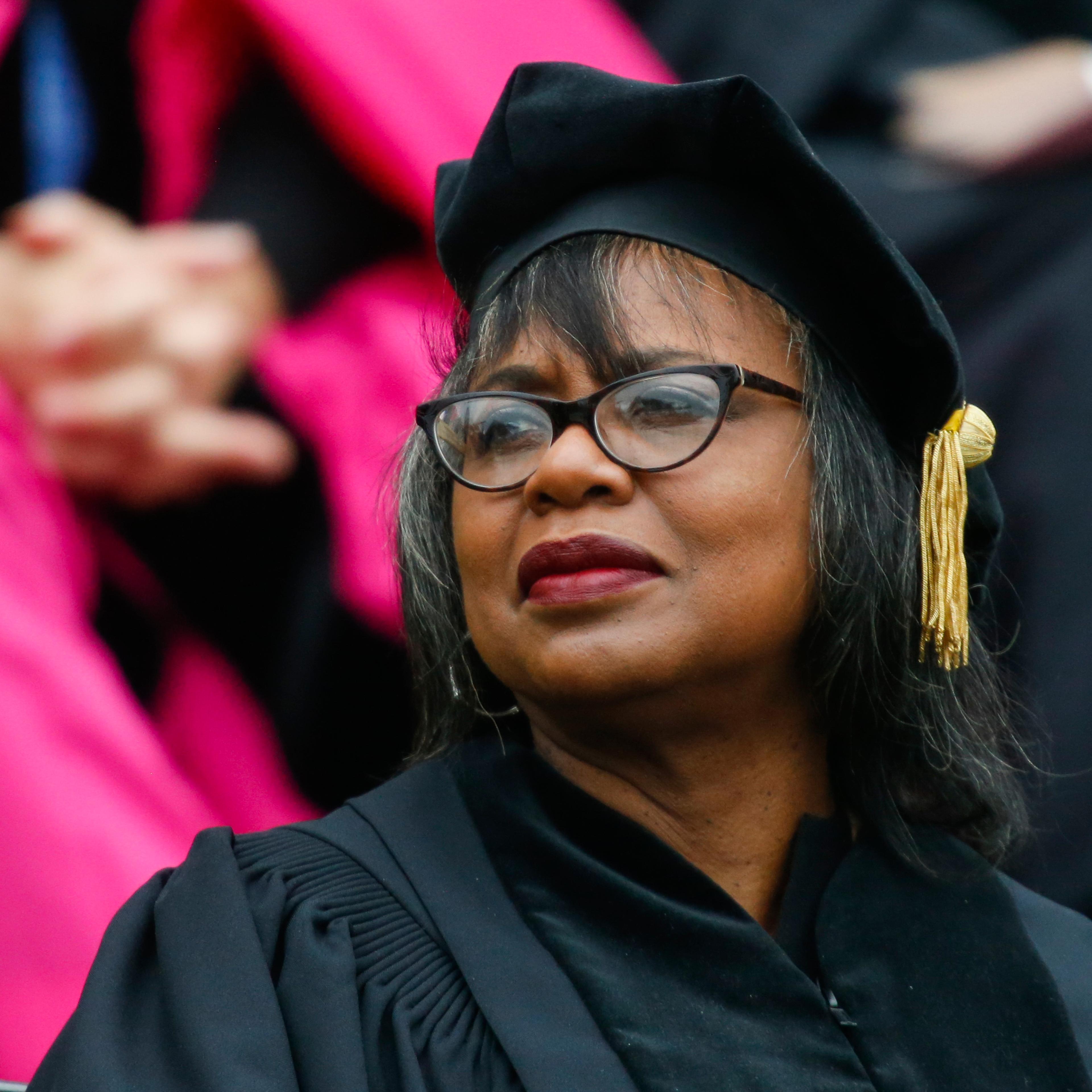 Law Professor Anita Hill Addresses Wesleyan Commencement Ceremony