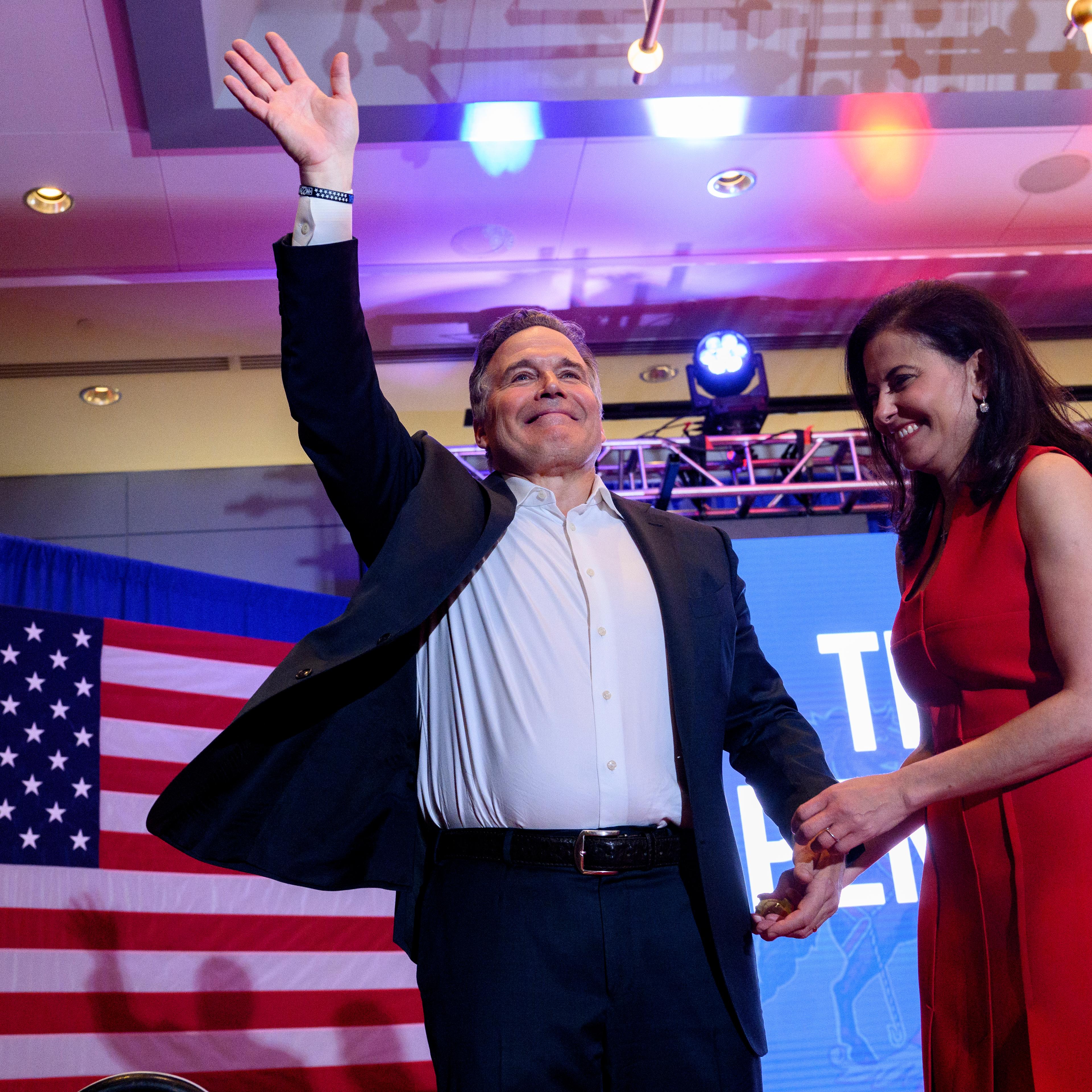 GOP Senate Candidate Dave McCormick Holds Election Night Event In Pittsburgh