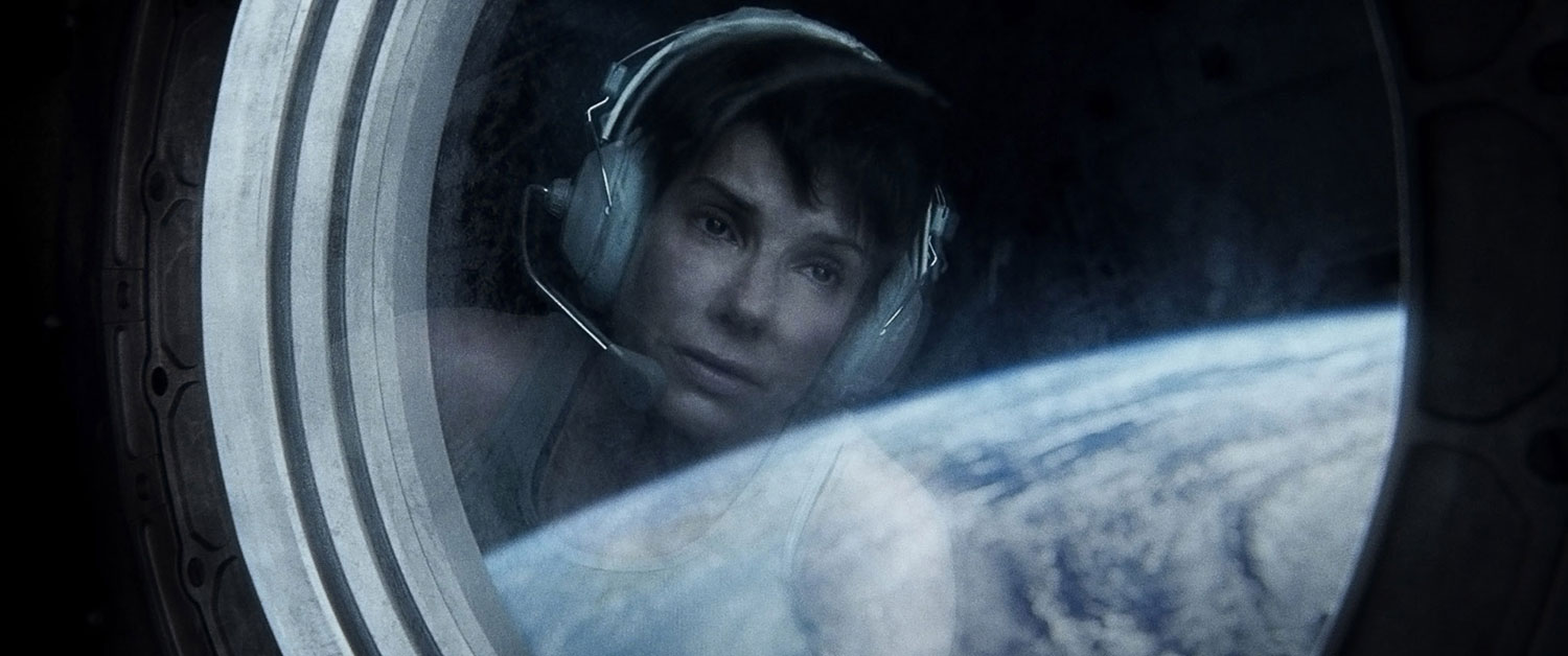 "Without Sandra it would be impossible to make that scene work ...like a great ballerina she taught her body to move as if she was in zero gravity and act at the same time," says Emmanuel Lubezki, director of photography on <i>Gravity</i>.