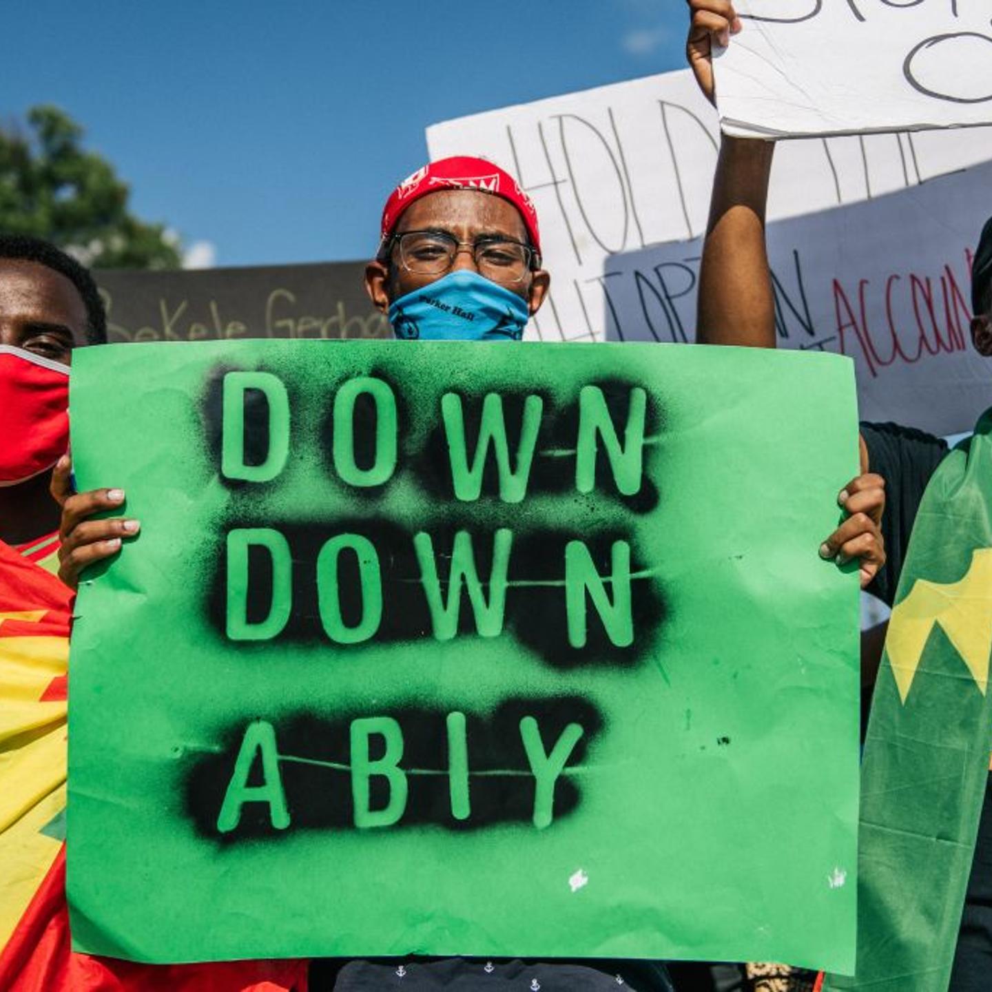 Ethiopian Oromo Community Holds March For Justice After Death Of Hachalu Hundessa