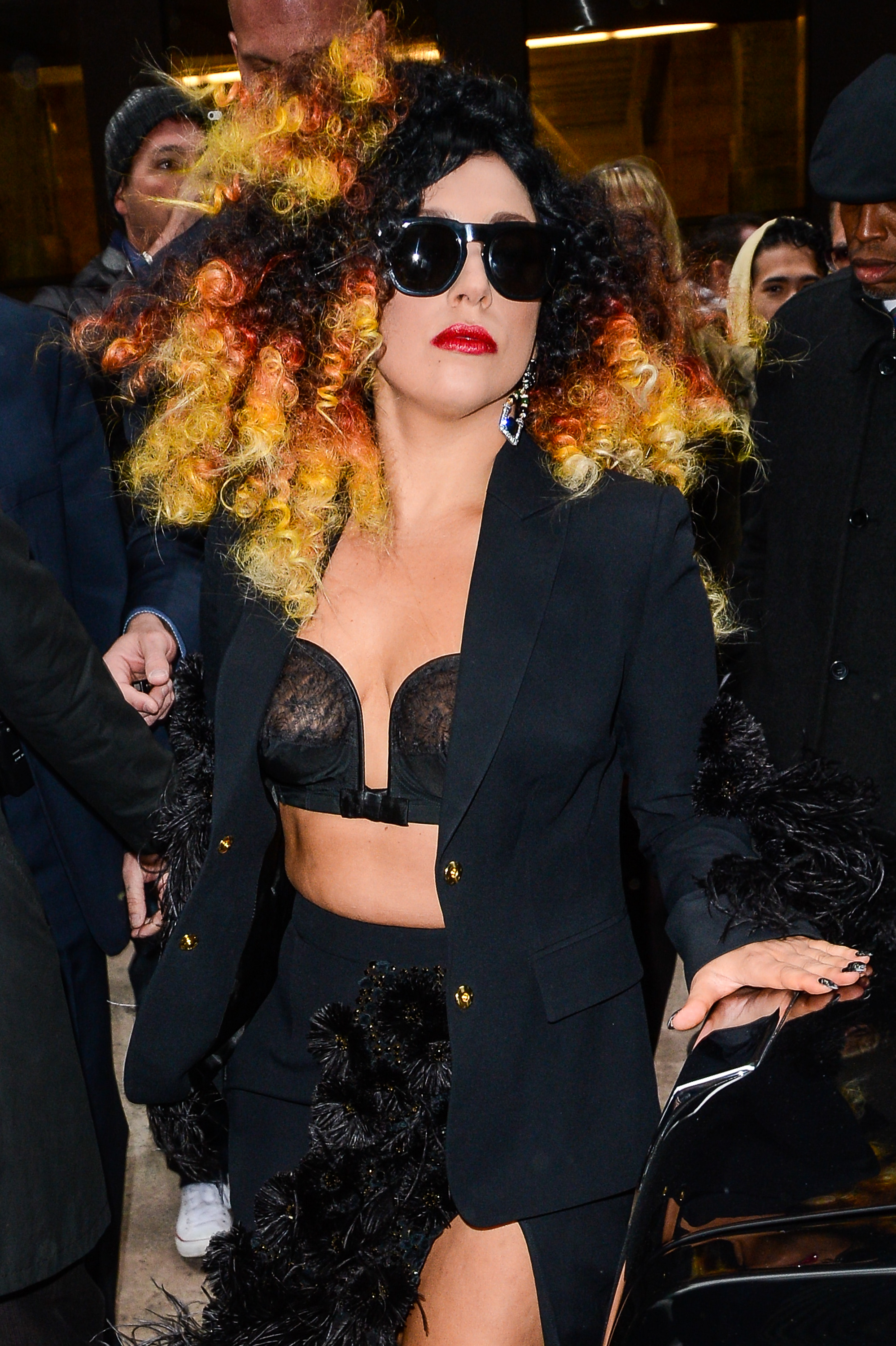 Celebrity Sightings In New York City - December 02, 2014