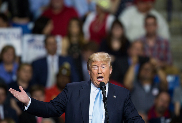 GOP Donald Trump in North Carolina Before Primary Vote