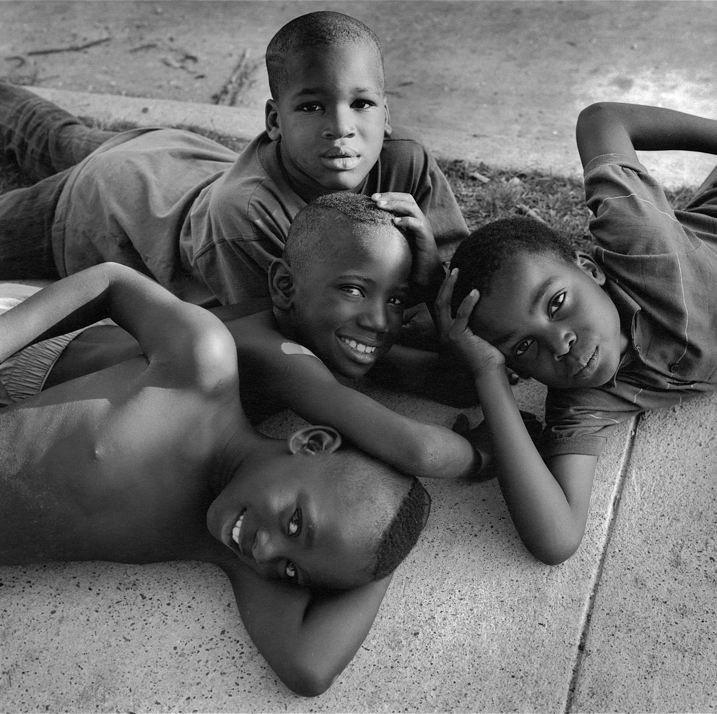 Wheels (1993). “These boys were just rolling from scene to scene in front of the camera,” Hudnall says. “I seldom ask someone to pose. I just try to take the situation that’s presented to me.”