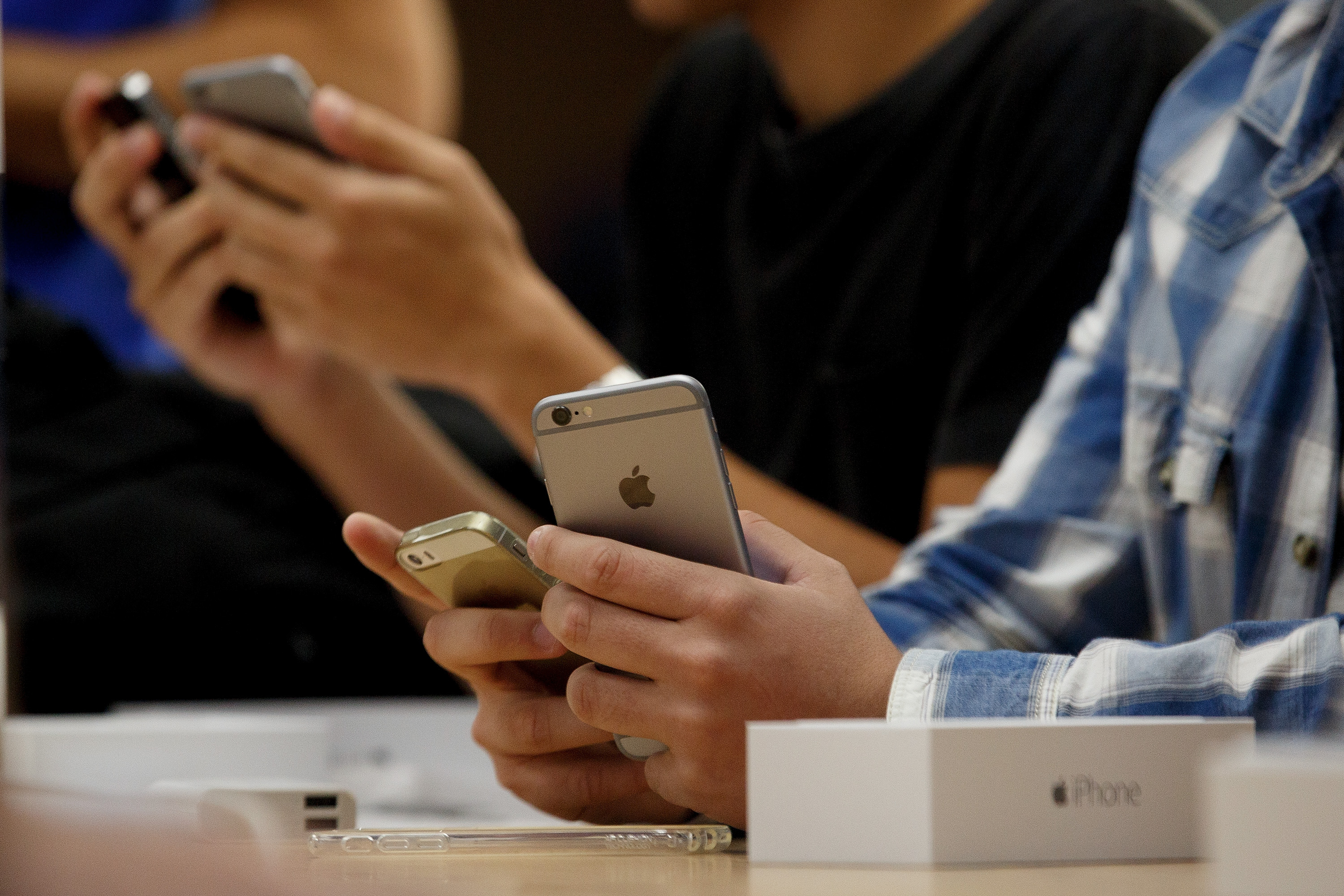 Apple Inc. Launches iPhone 6 And iPhone 6 Plus Smartphones In Madrid