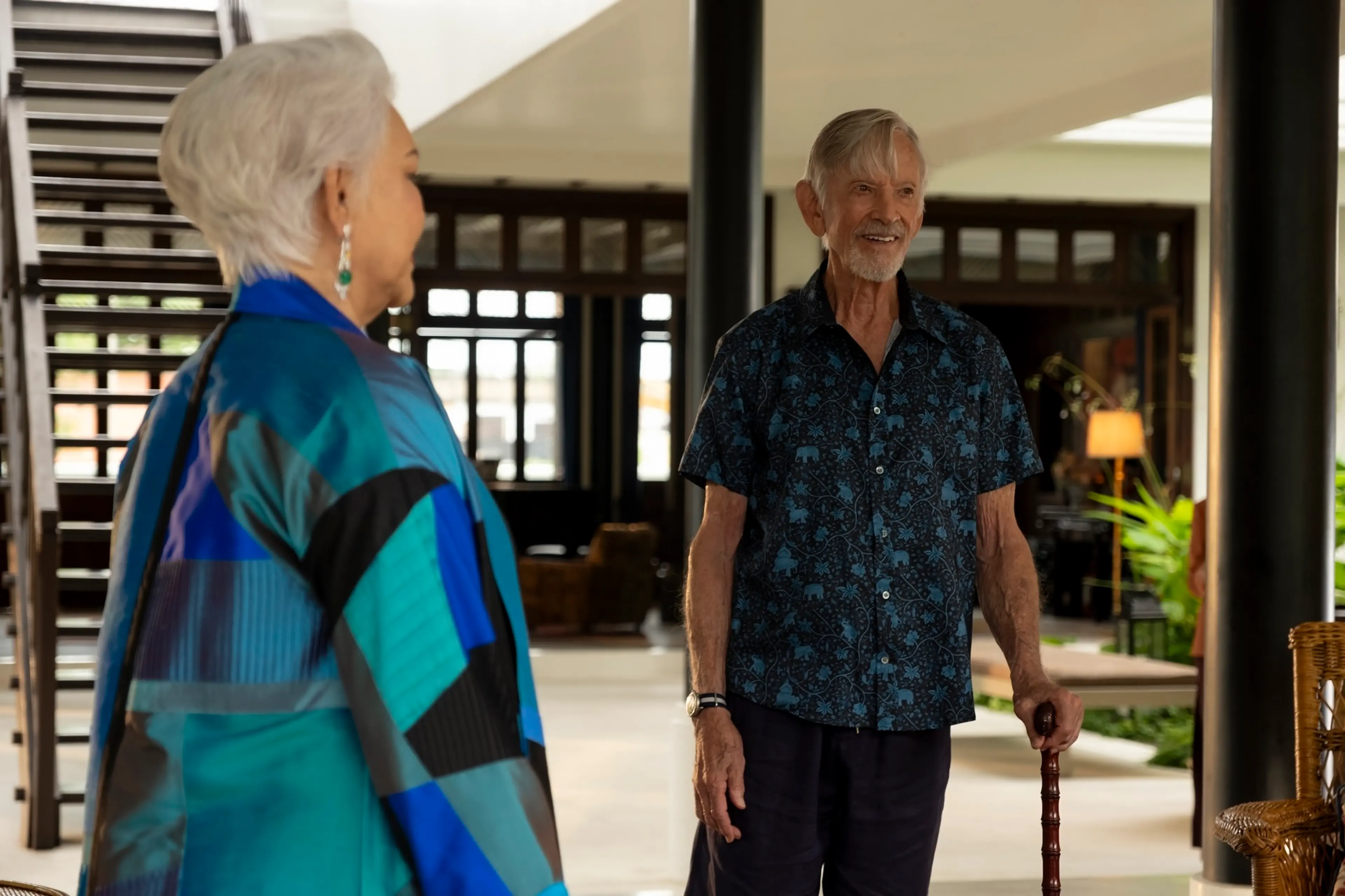 Lek Patravadi and Scott Glenn