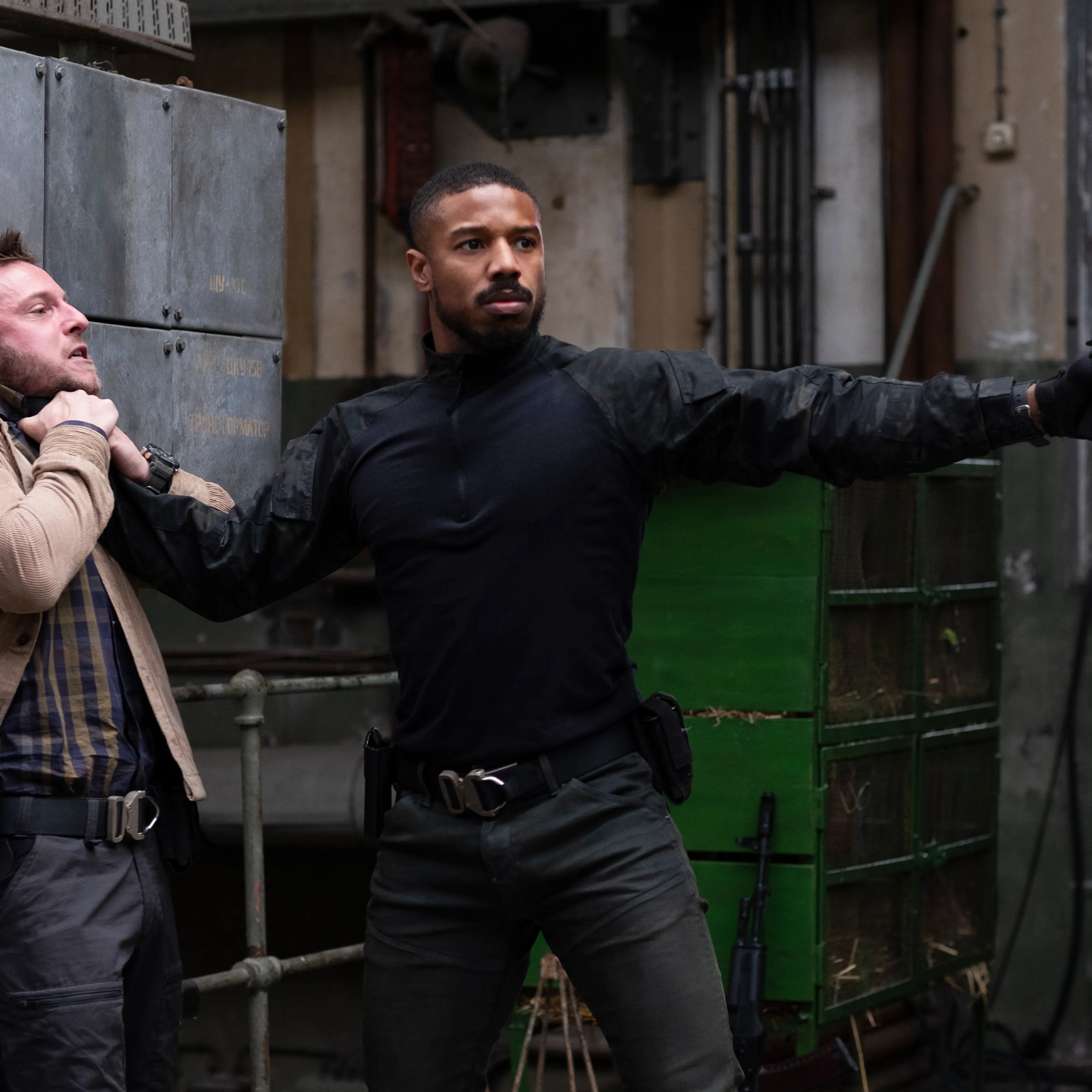 Jamie Bell and Michael B. Jordan star in WITHOUT REMORSE Photo: Nadja Klier © 2020 Paramount Pictures