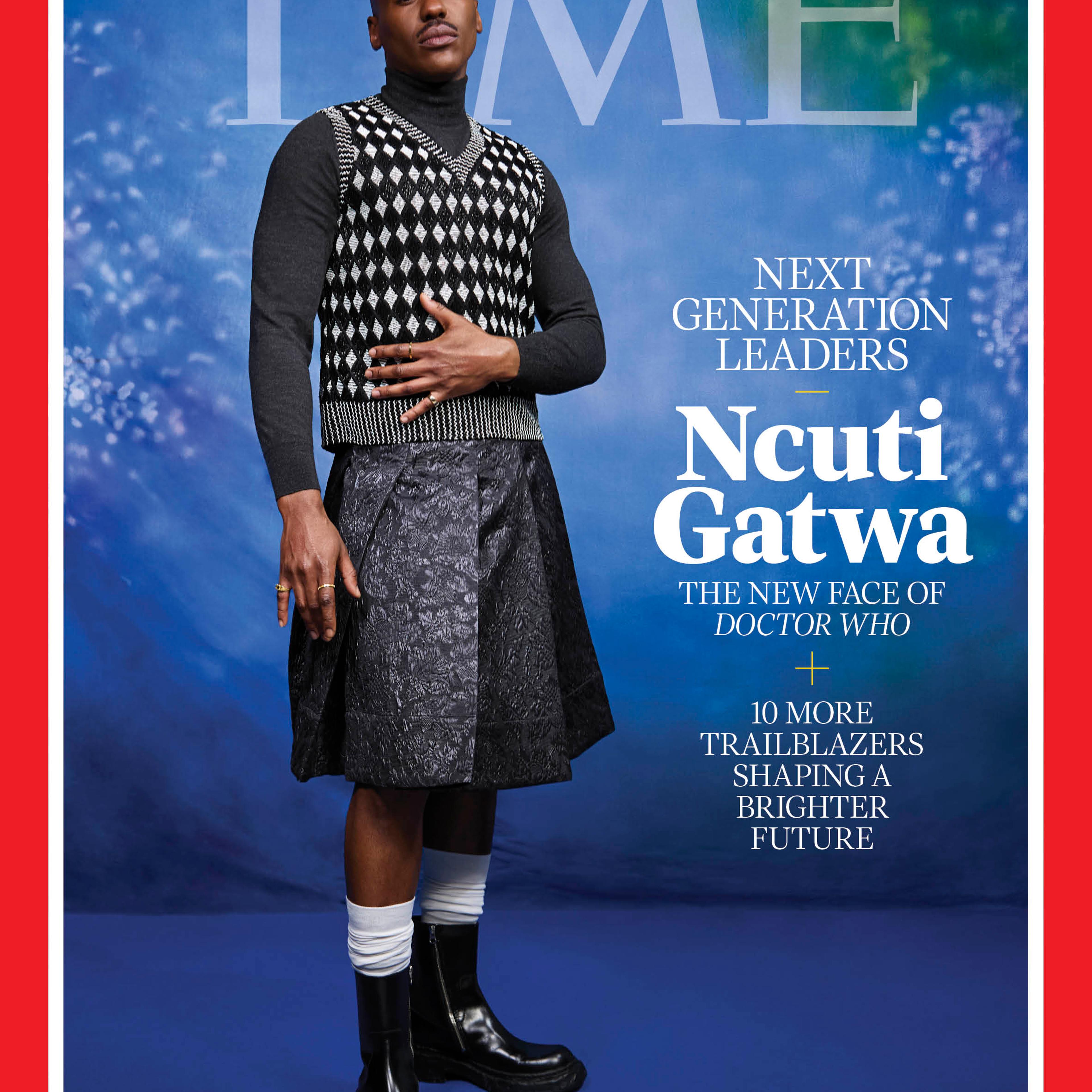 Ncuti Gatwa Next Generation Leaders Time Magazine cover