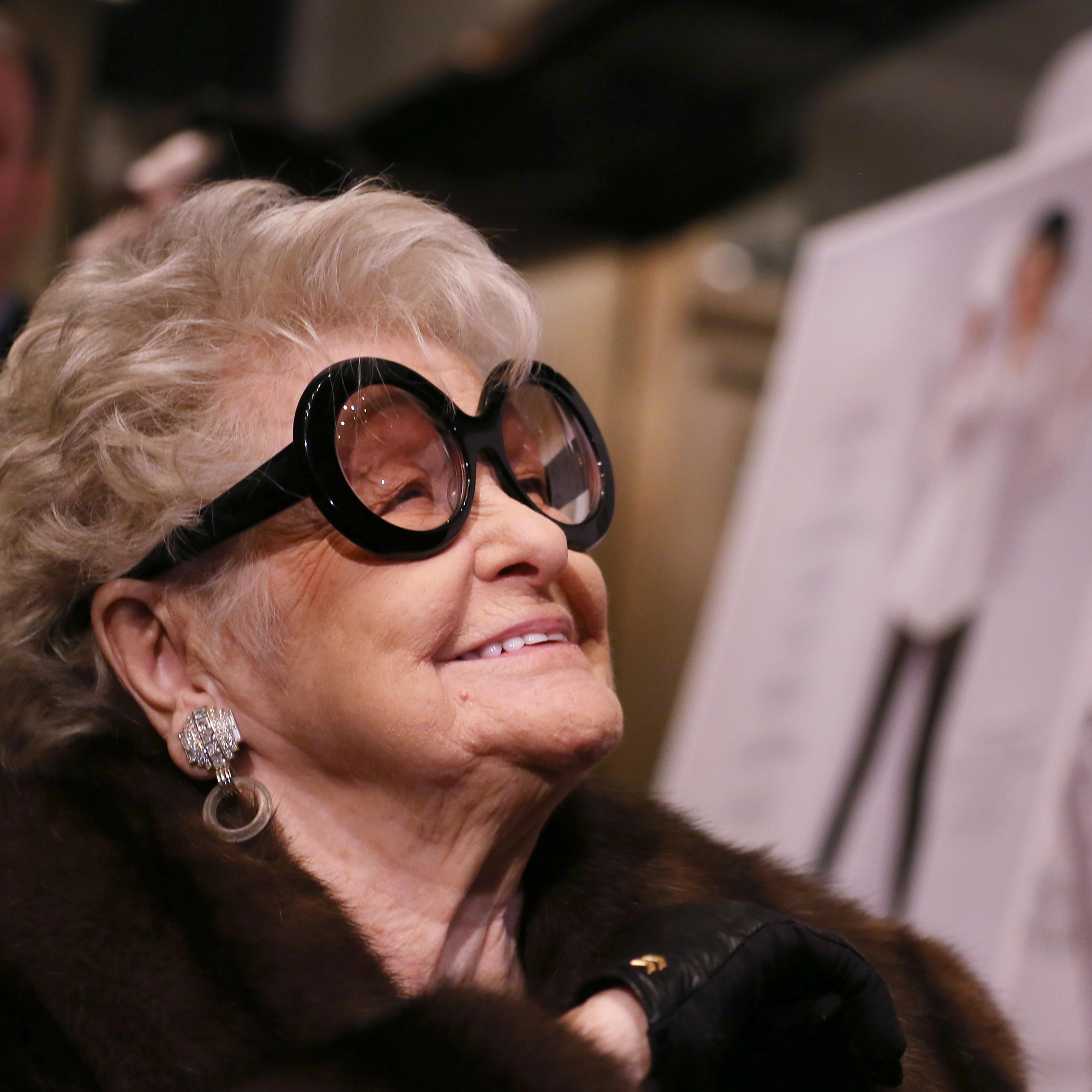 Elaine Stritch attends the "Elaine Stritch: Shoot Me" New York Screening at Paley Center For Media on February 19, 2014 in New York City.