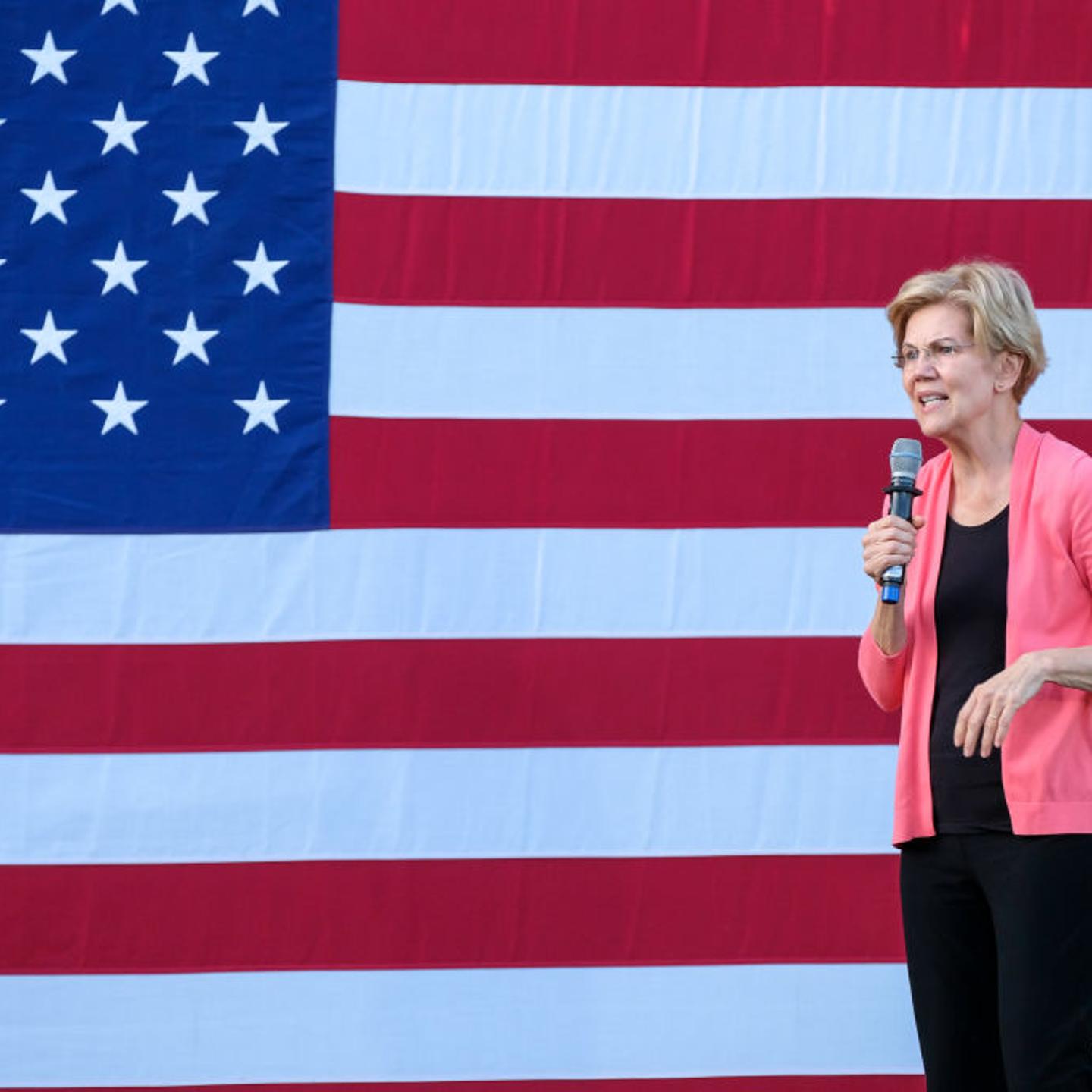 Massachusetts Senator and presidential candidate, Elizabeth