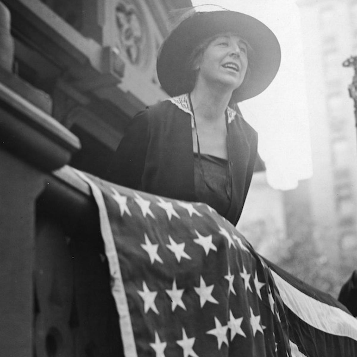 American Pacifist Leader Jeannette Rankin