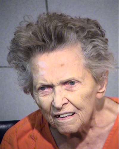 Anna Mae Blessing  was charged with first degree murder, aggravated assault and kidnapping after shooting and killing her 72-year-old son in their Arizona home. 