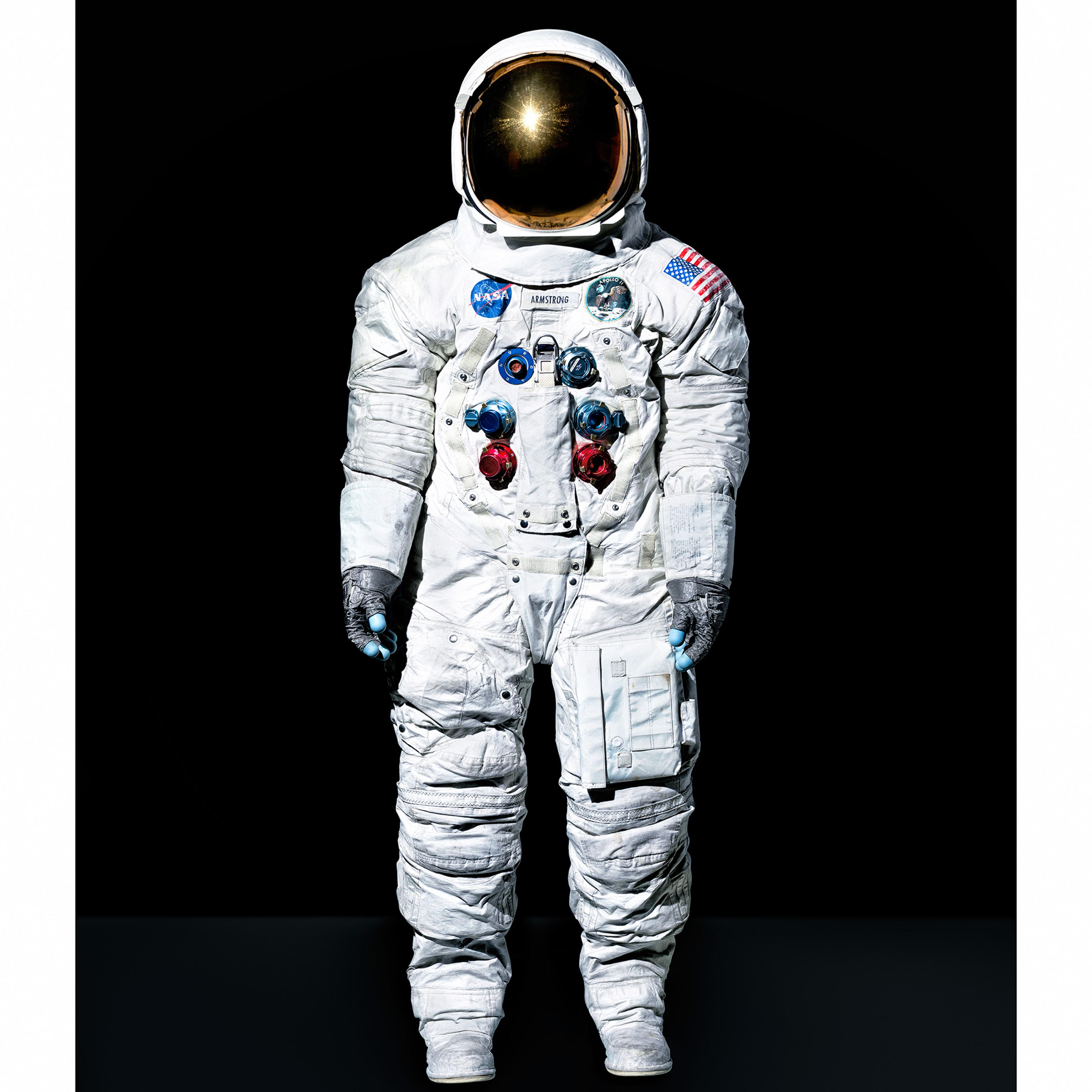 Neil Armstongs suit from the Apollo 1 mission
