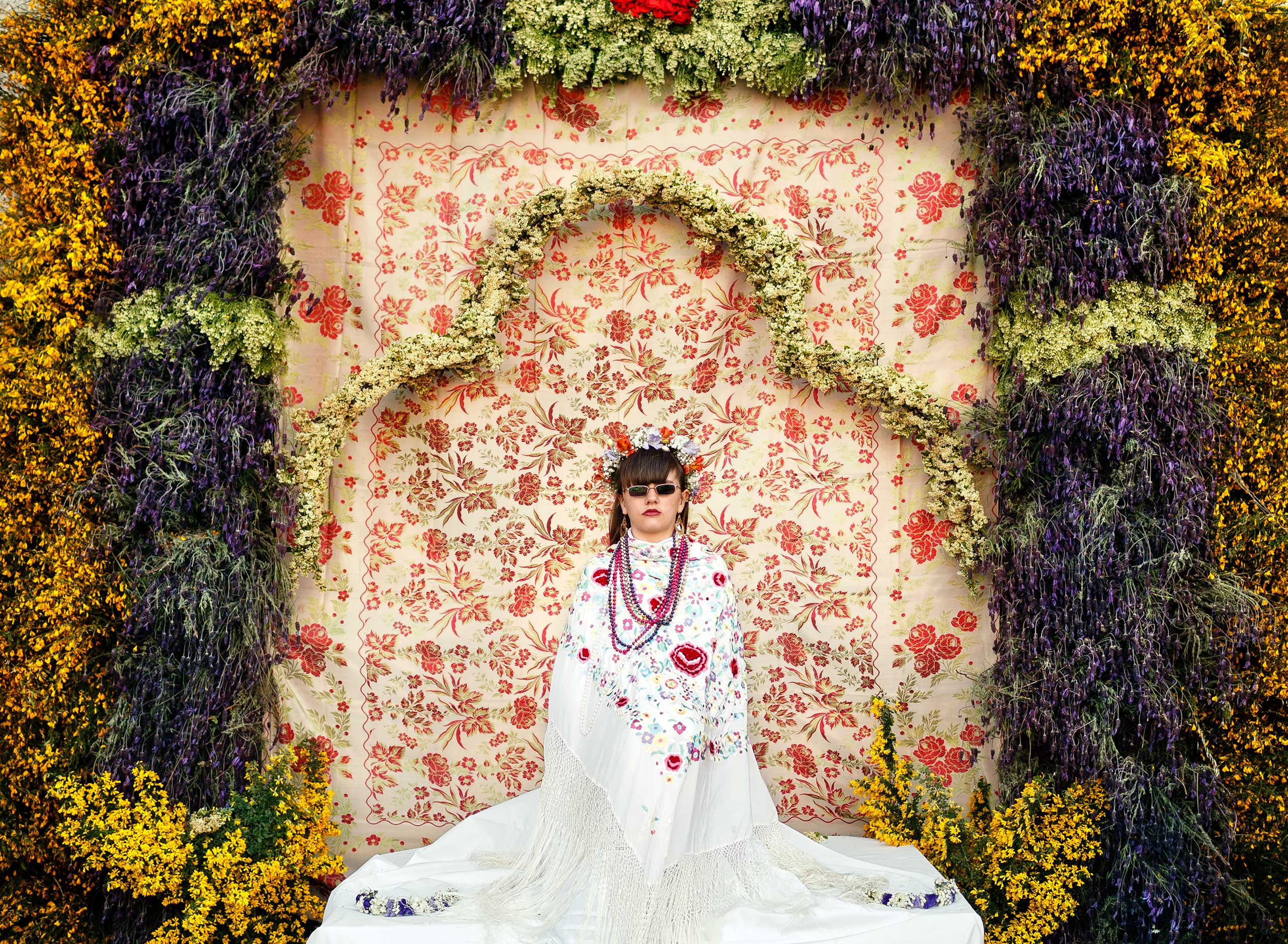 People, 2nd prize stories. Young girls between the age of 7 and 11 are chosen every year as 'Maya' for the 'Las Mayas', a festival derived from pagan rites celebrating the arrival of spring, in the town of Colmenar Viejo, Spain. The girls are required to